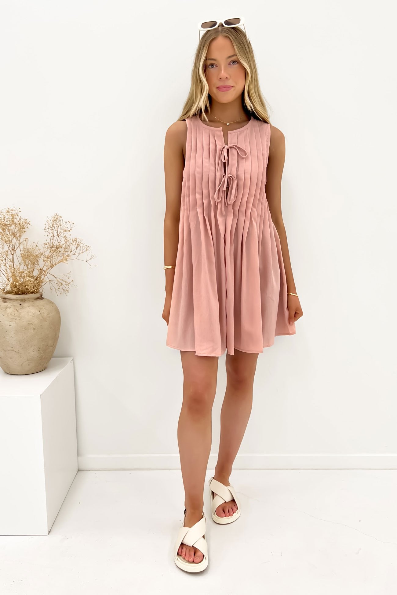 Clydette Mini Dress Pink