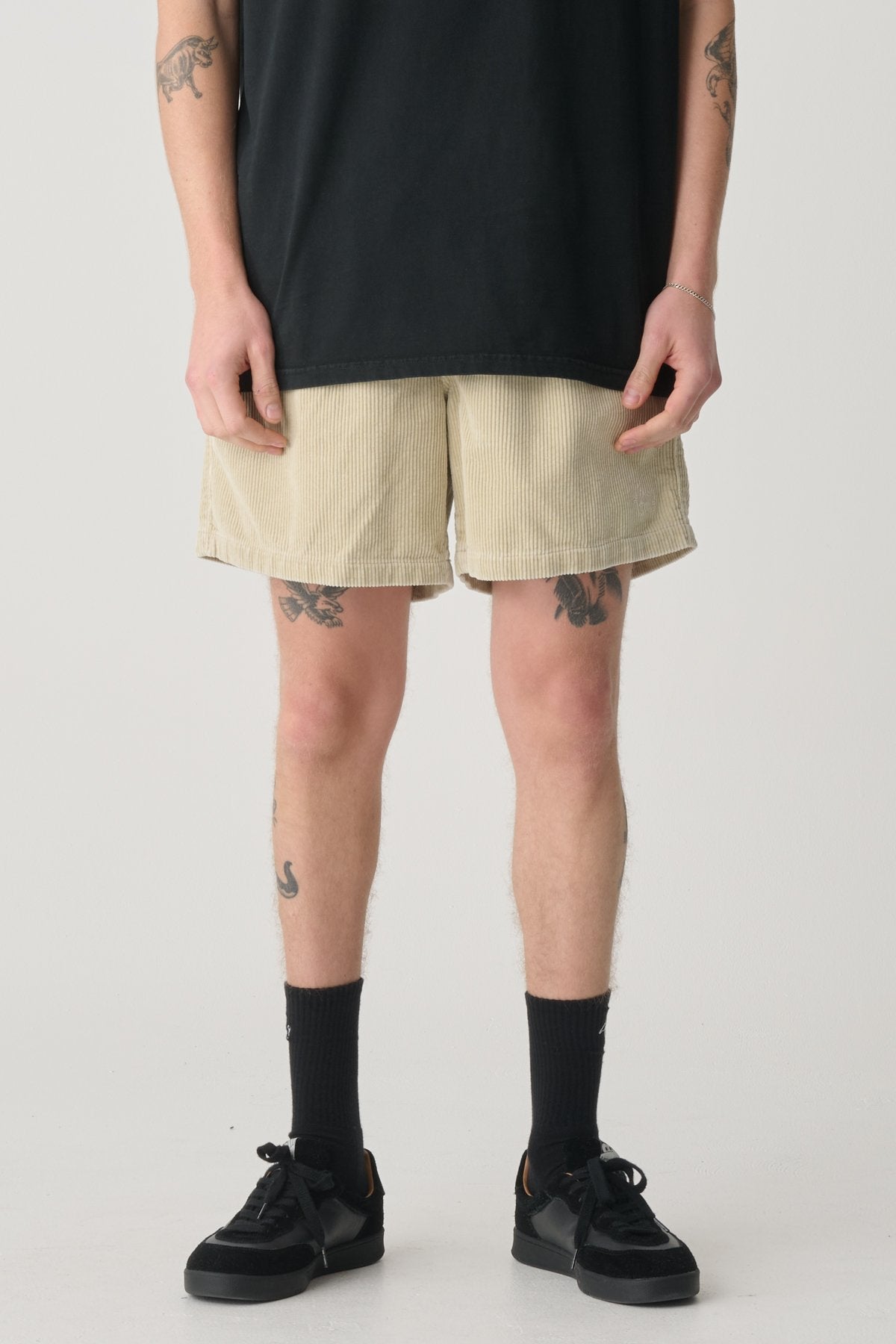 Cord Coast Boxer Washed Sand