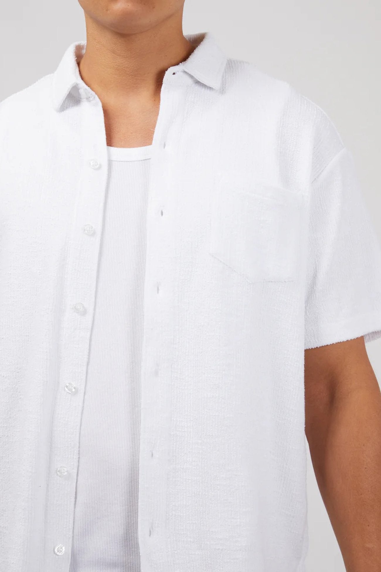 Cove Short Sleeve Shirt White