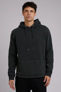 Curved Hem Hoody Earth Brown