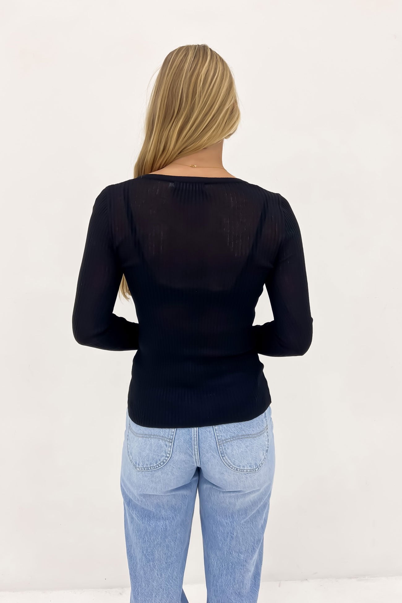 Dayna Long Sleeve Black