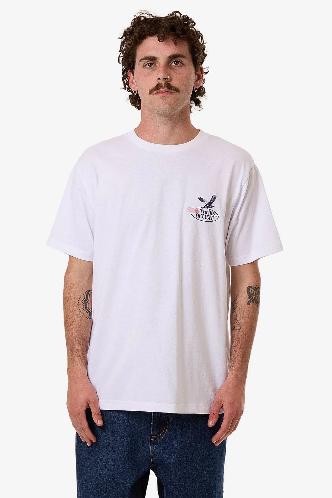 Deluxe Merch Fit Tee White