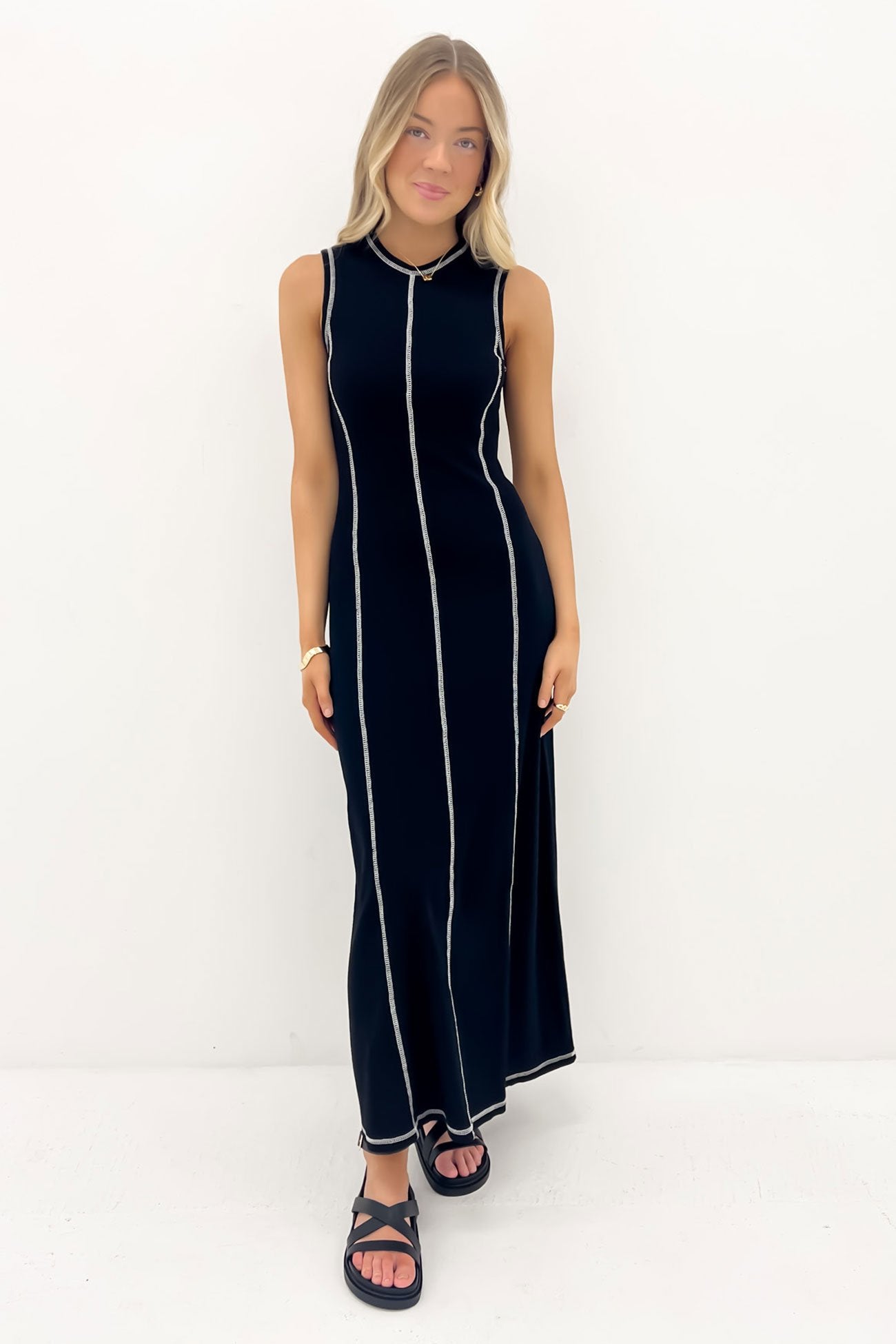 Diego Maxi Dress Black