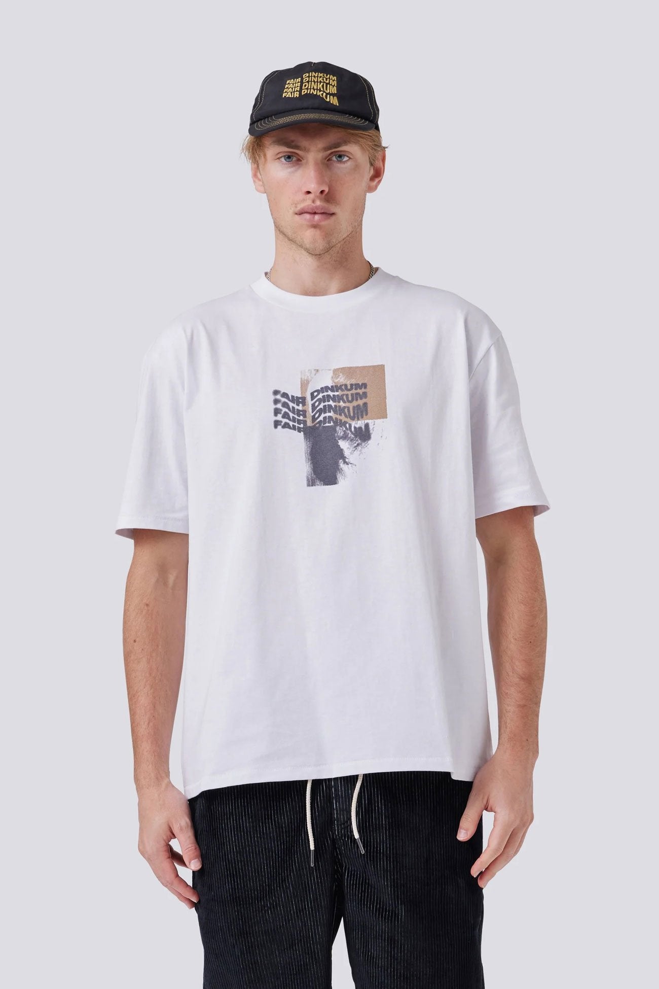 Dinkum Tee White