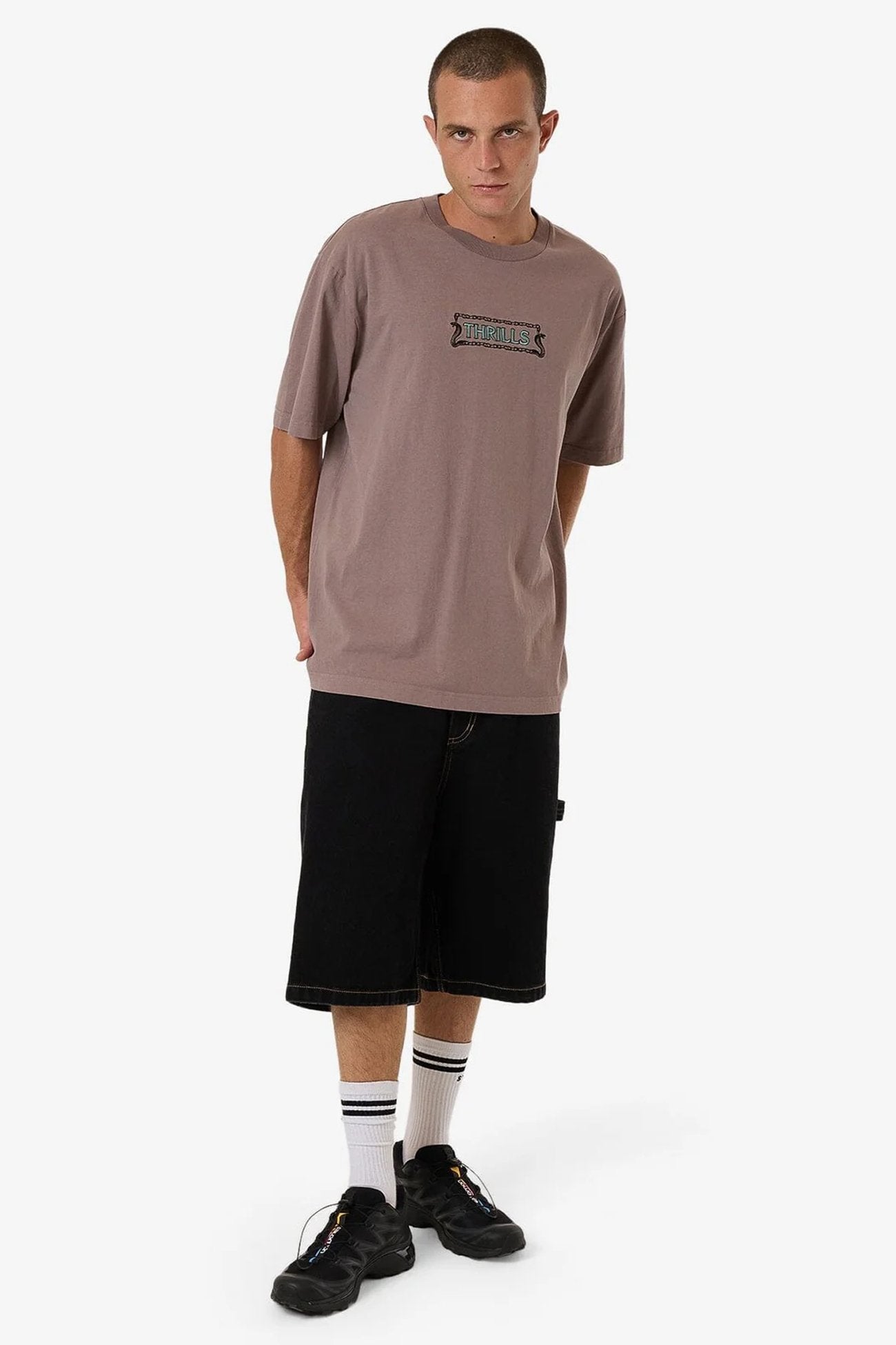 Double Meaning Oversize Fit Tee Dove