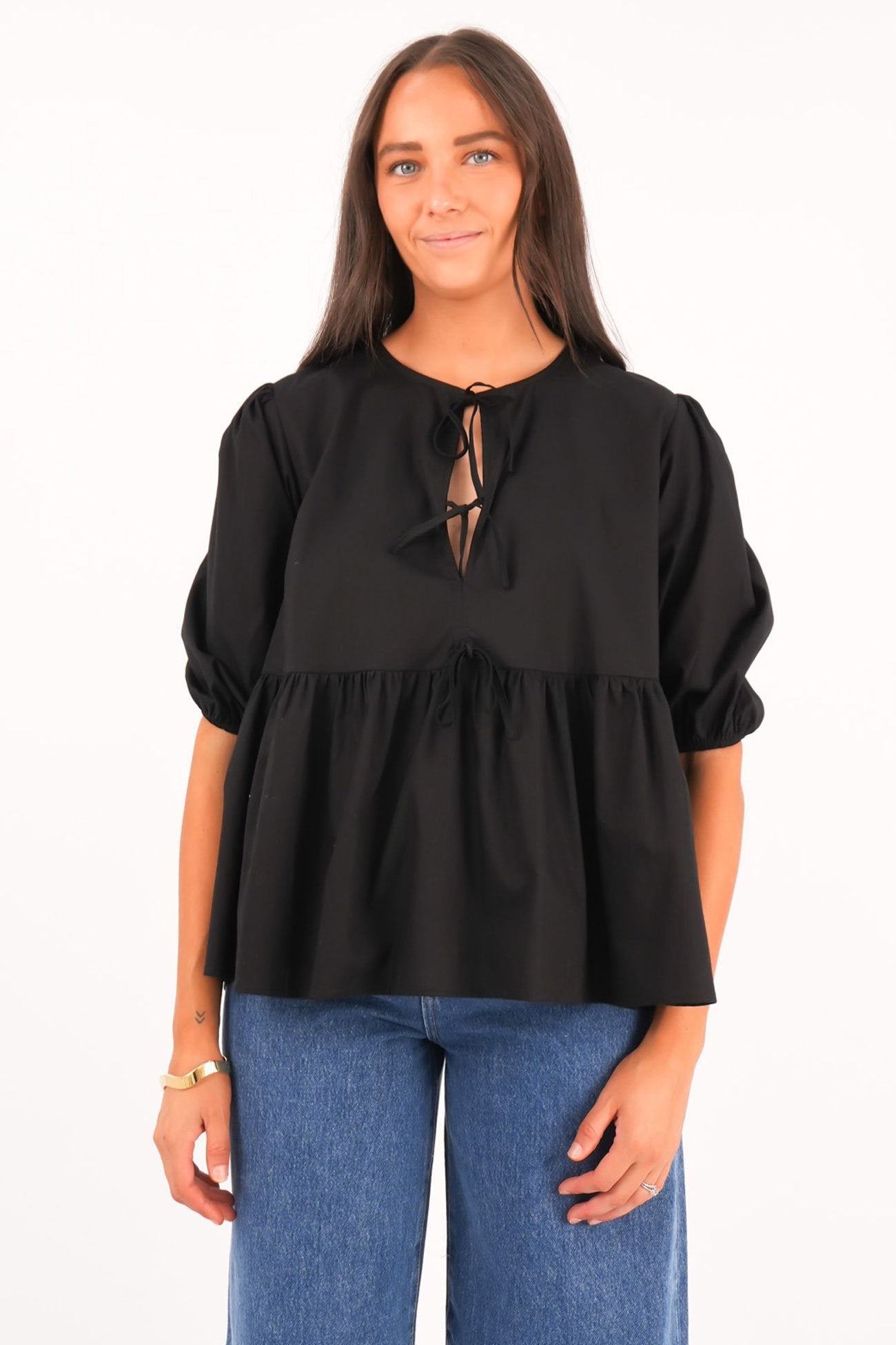 Eden Top Black