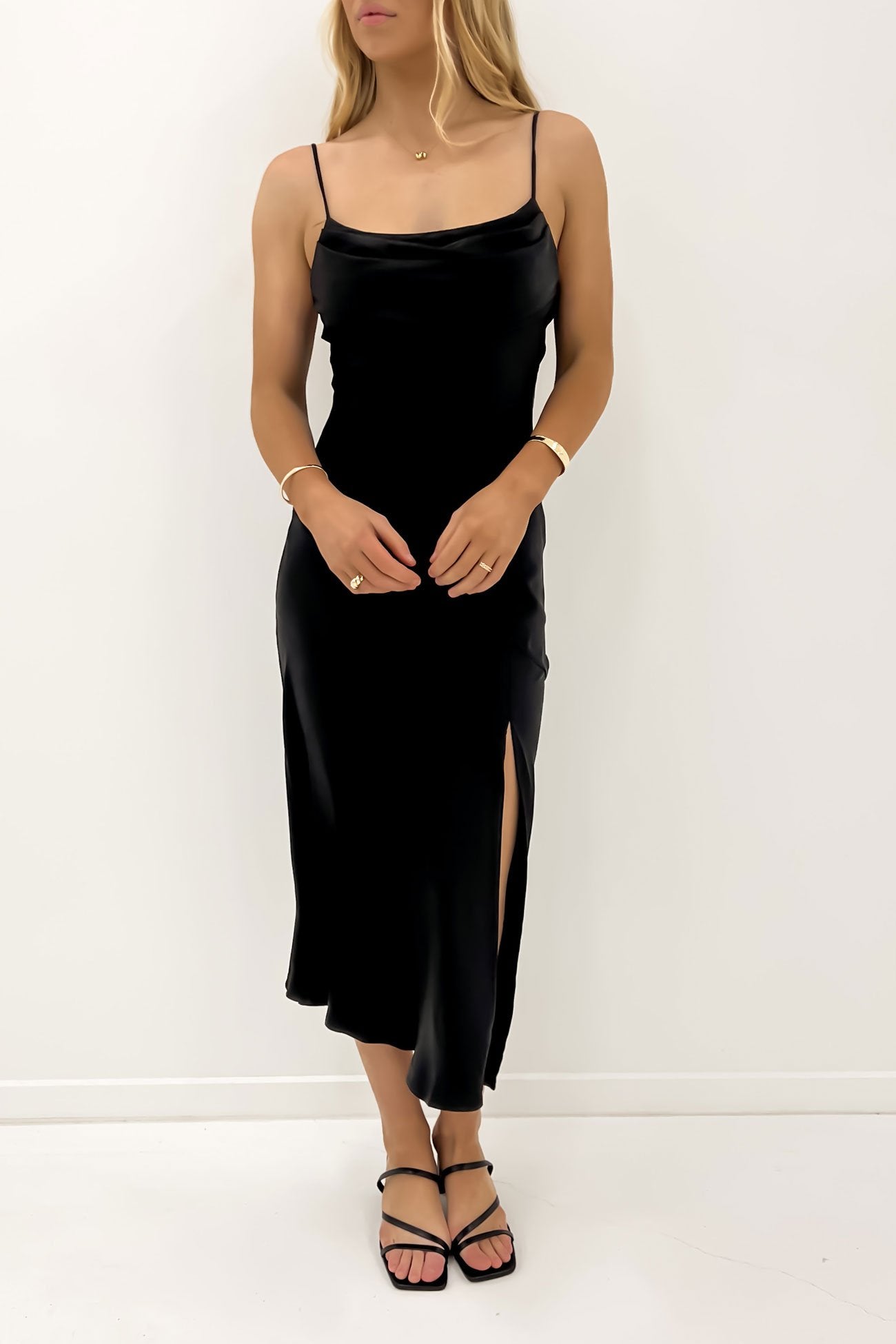 Edie Midi Dress Black