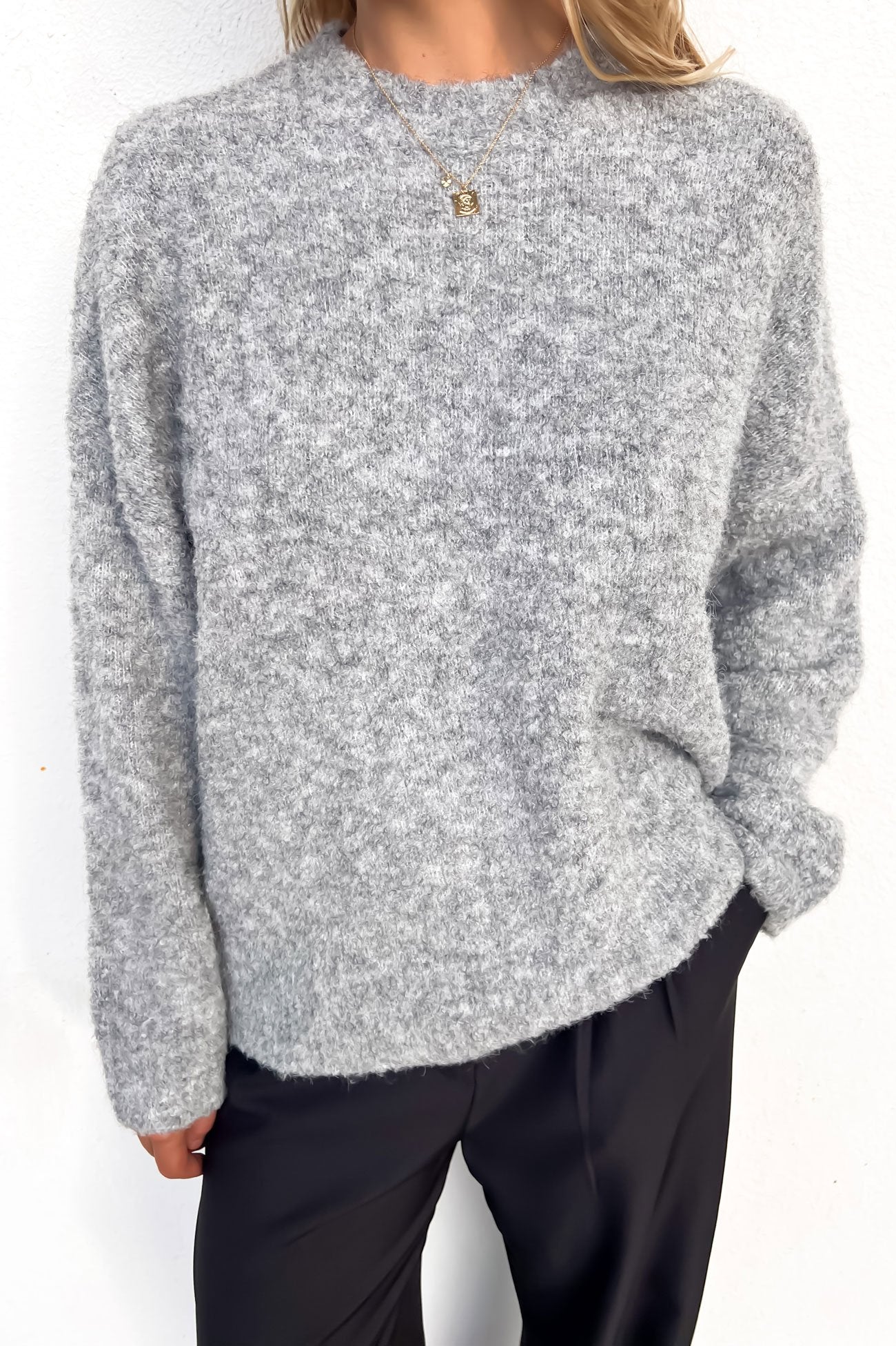 Elias Knit Charcoal