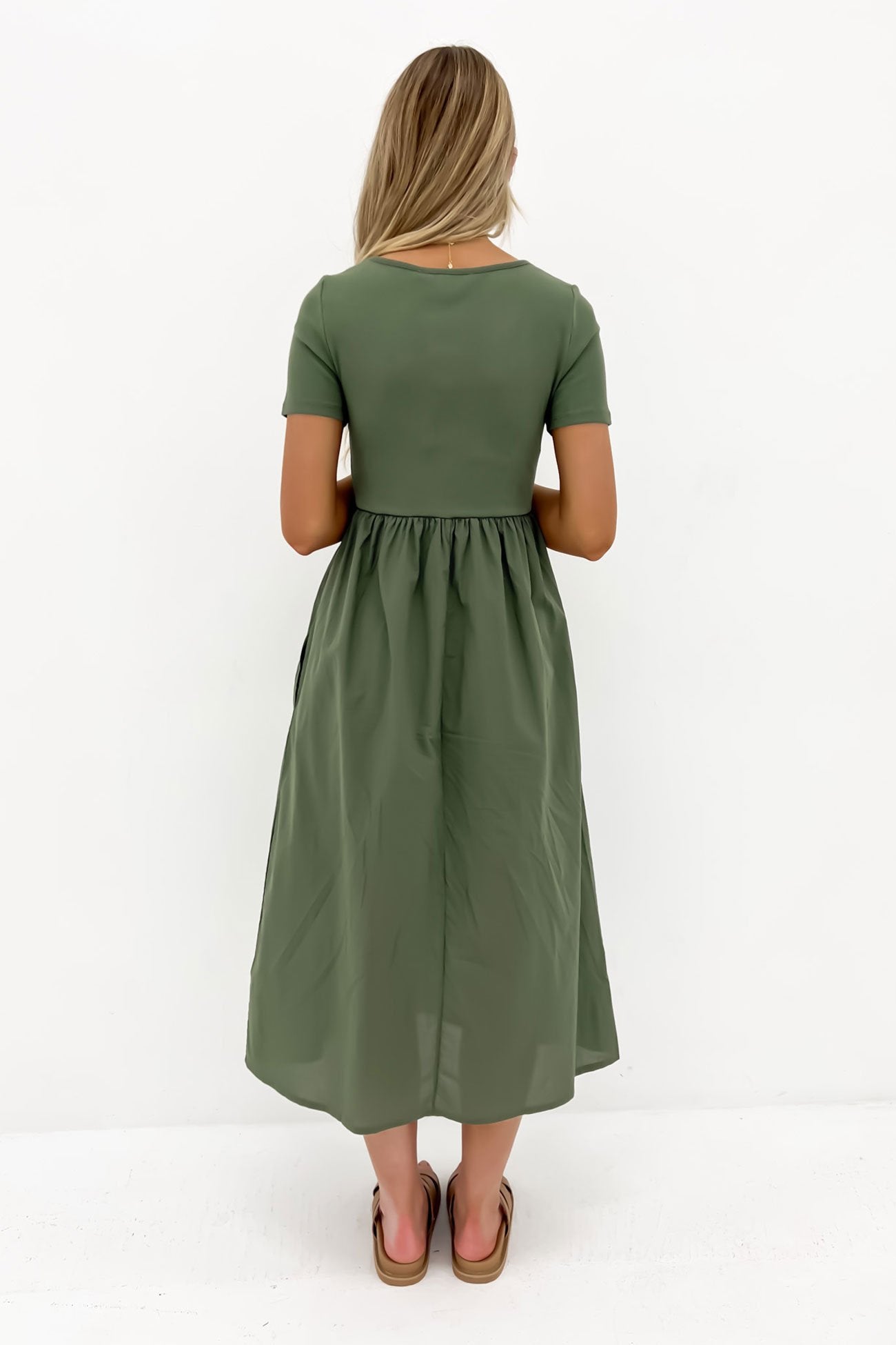 Ella Dress Khaki