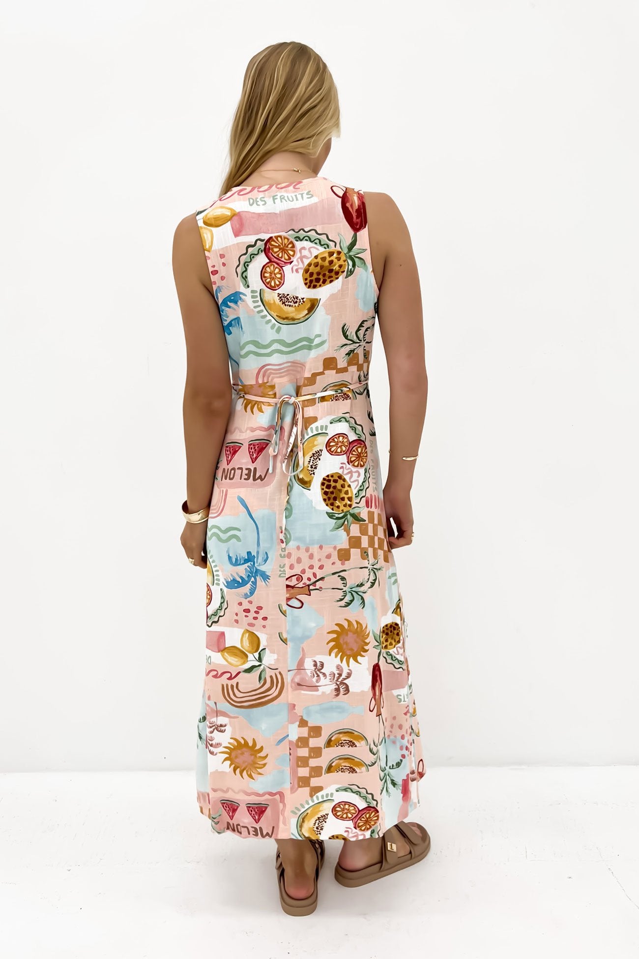 Elyssa Midi Dress Summer Haze