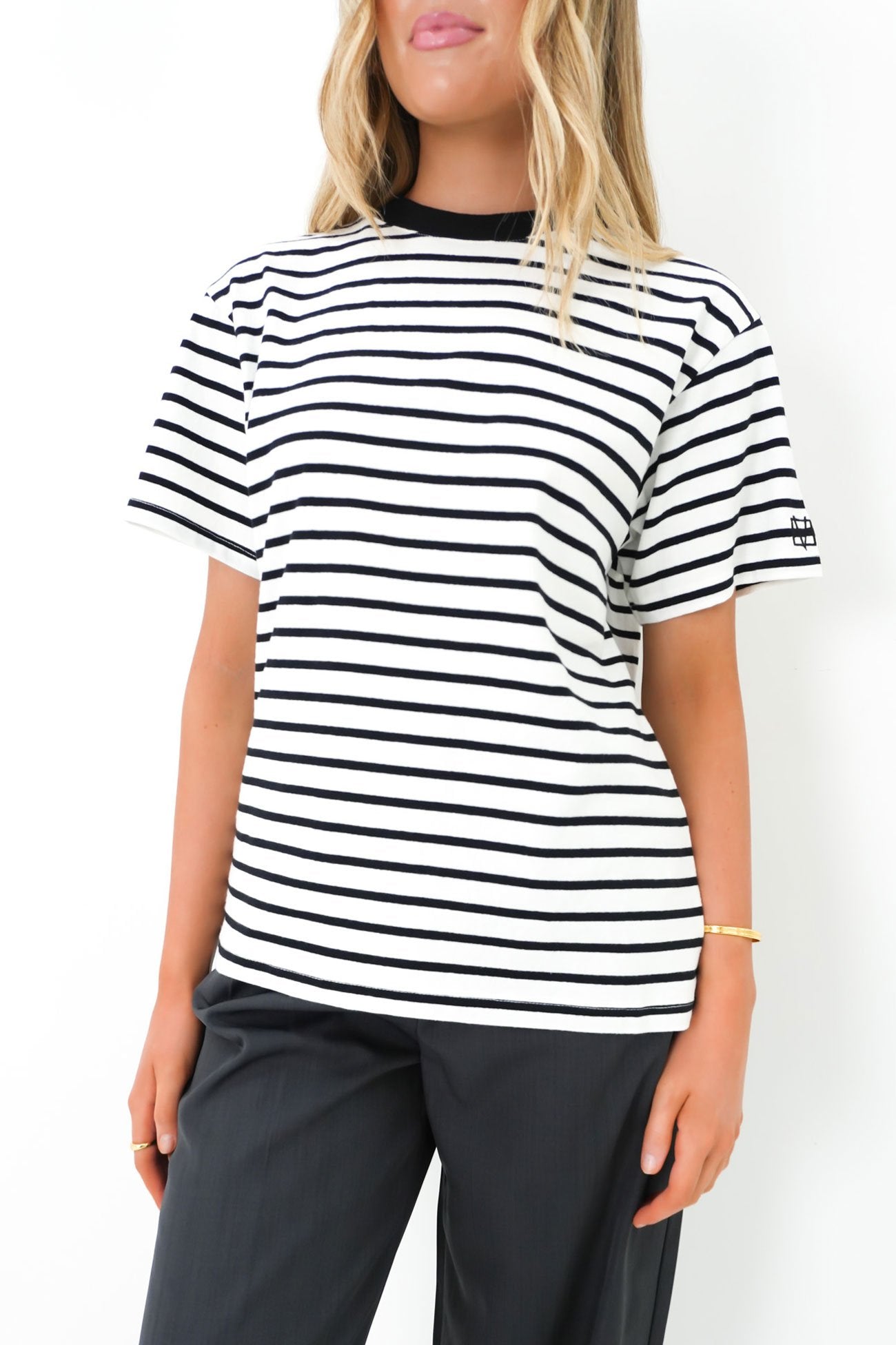 Eve Basic Tee Stripe