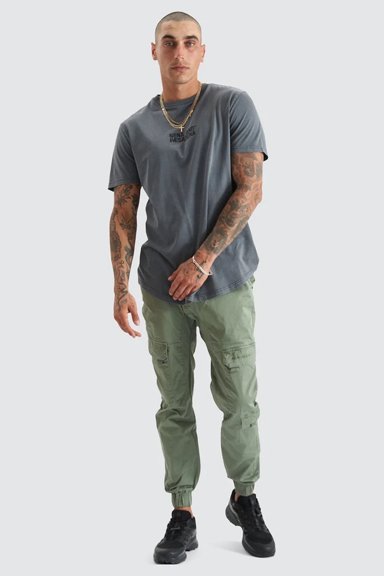 F100 Cargo Jogger Khaki