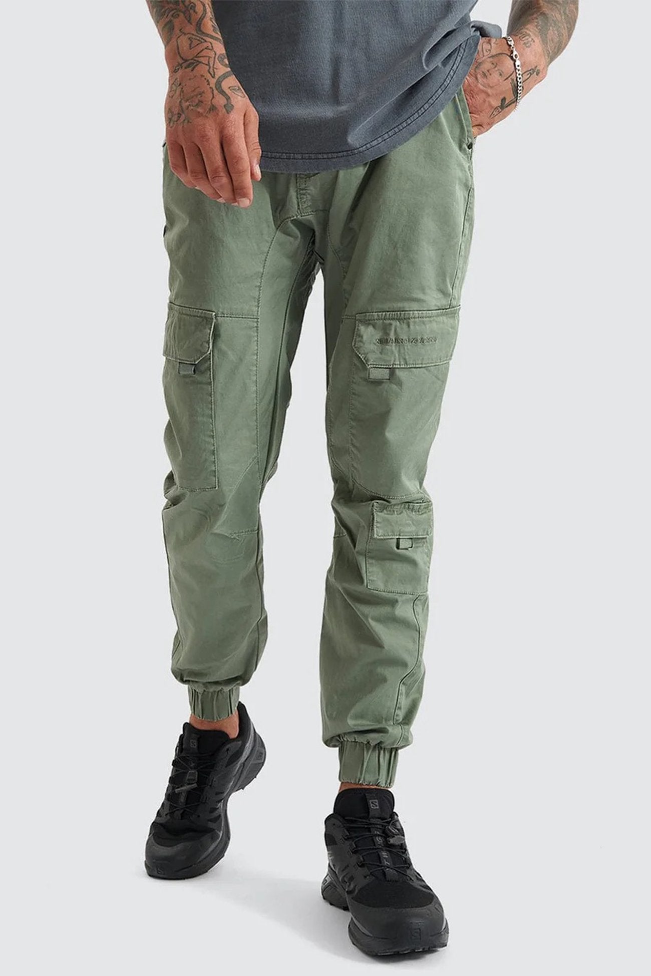 F100 Cargo Jogger Khaki