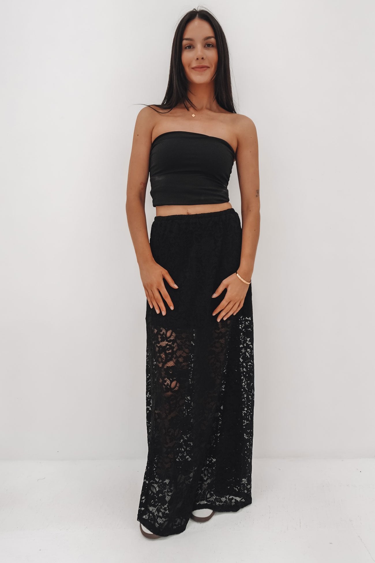 Finch Maxi Skirt Black