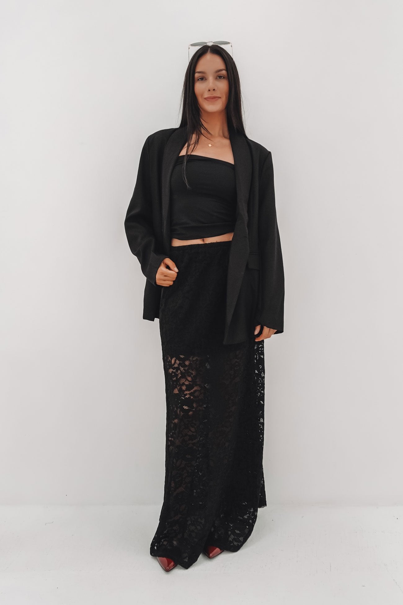 Finch Maxi Skirt Black