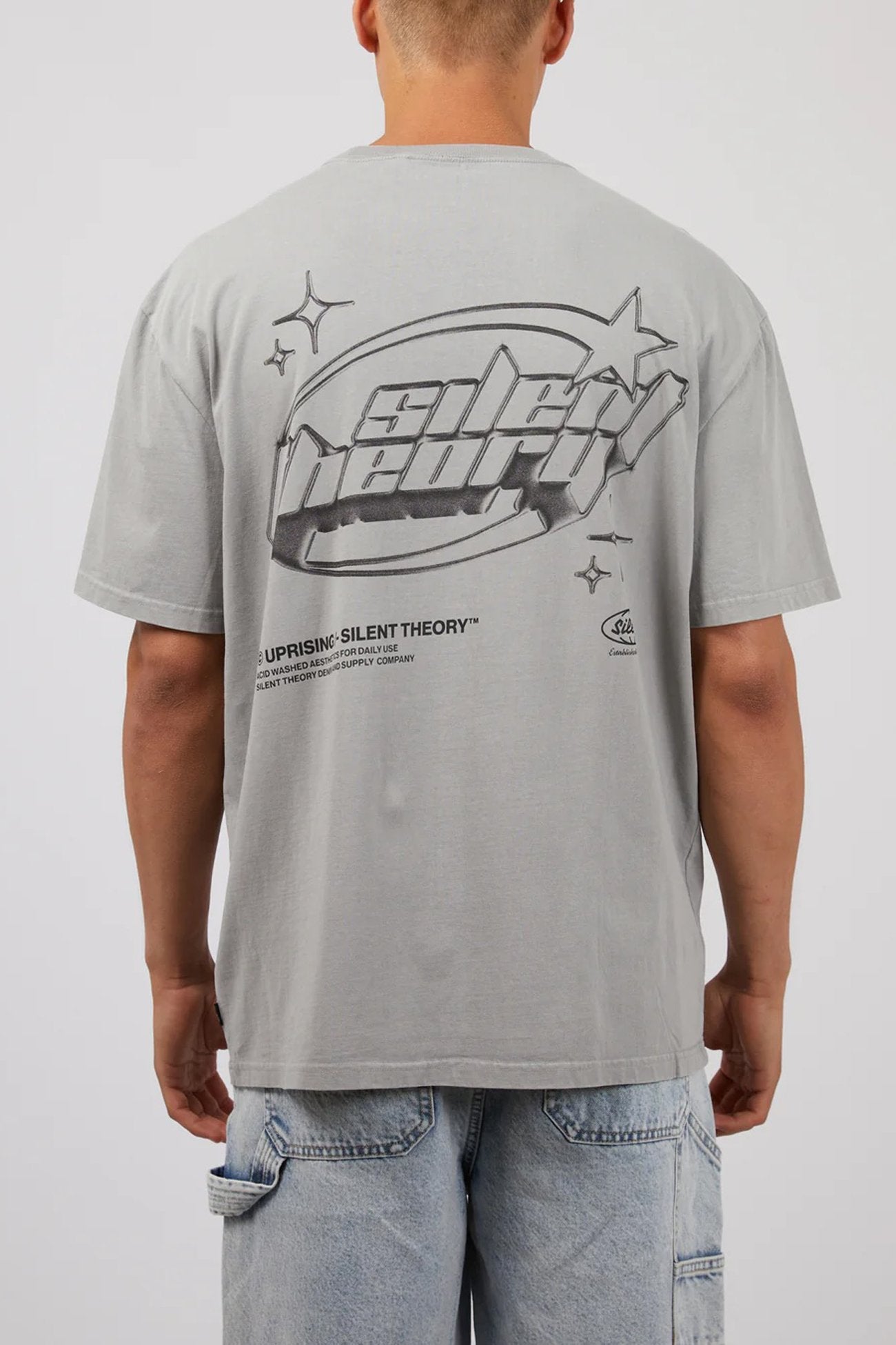 Flash Tee Grey