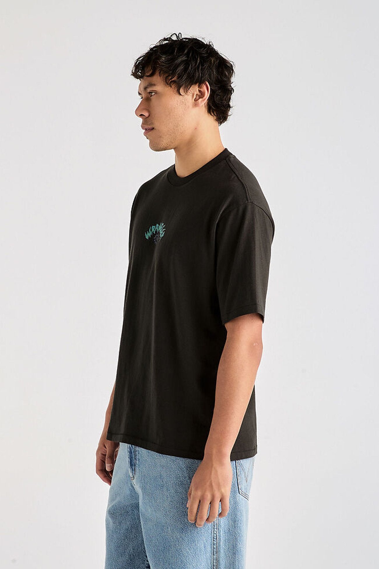 Fossil Shell Slacker Tee Worn Black