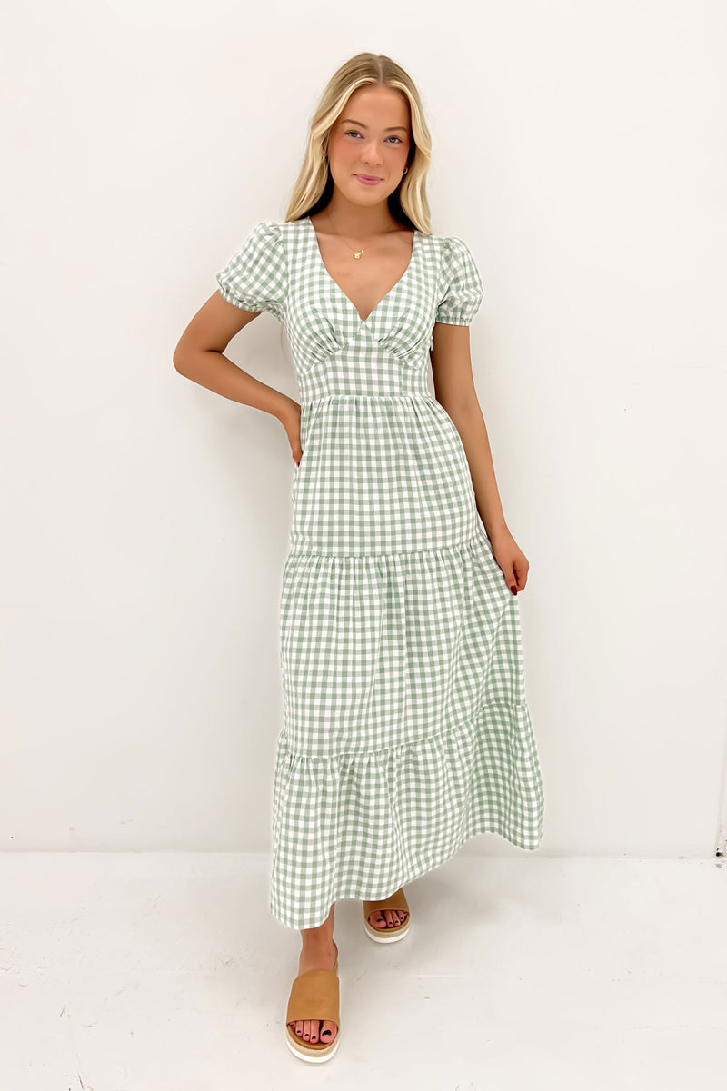 Frankie Maxi Dress Sage