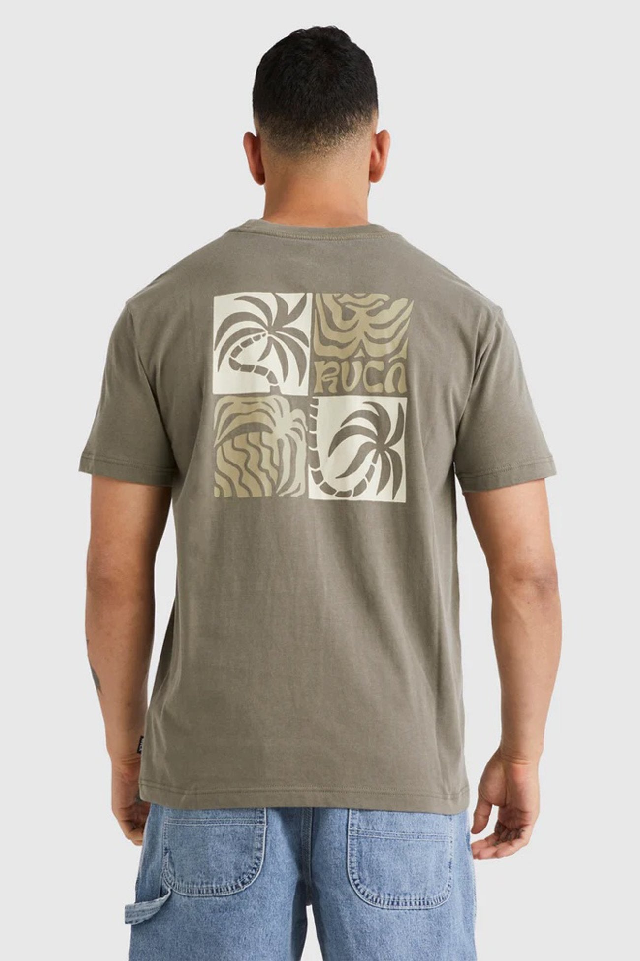 Fronds Short Sleeve Tee Mushroom