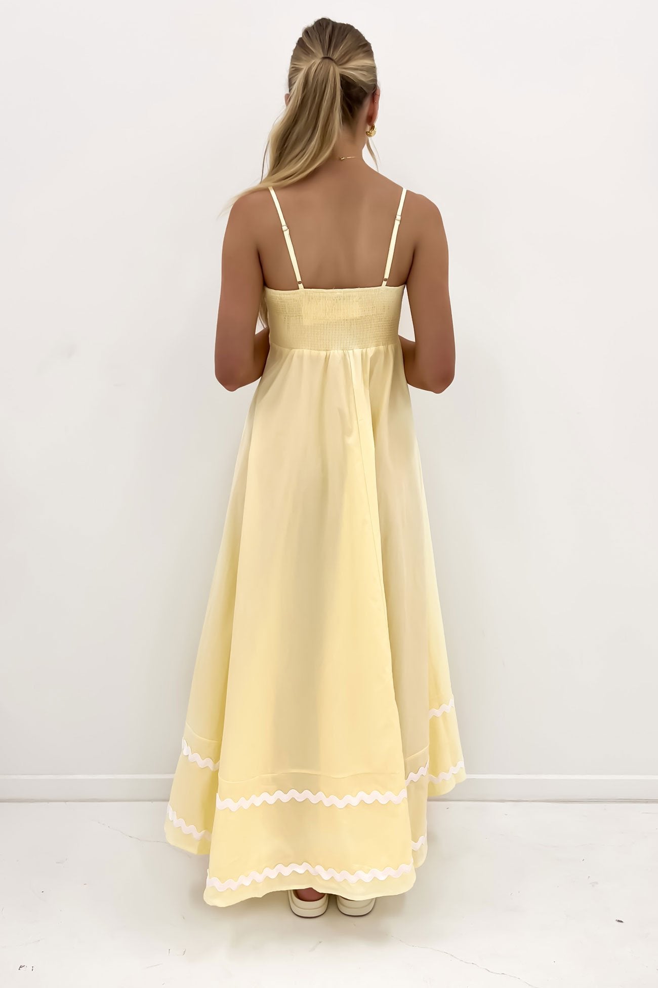 Gemma Maxi Dress Yellow