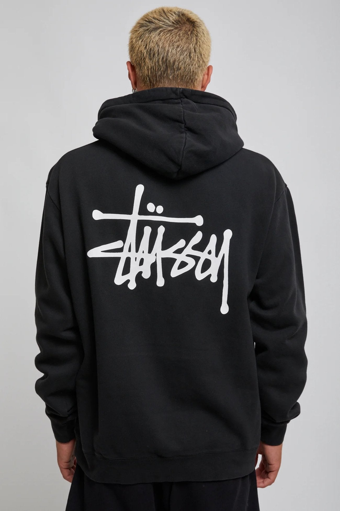 Graffiti LCB Fleece Hood Black