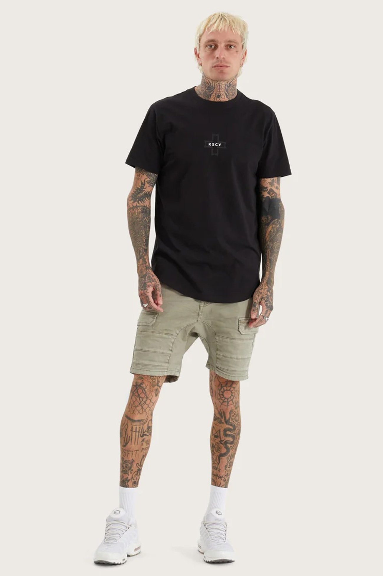 Gravel Dual Curved Tee Jet Black