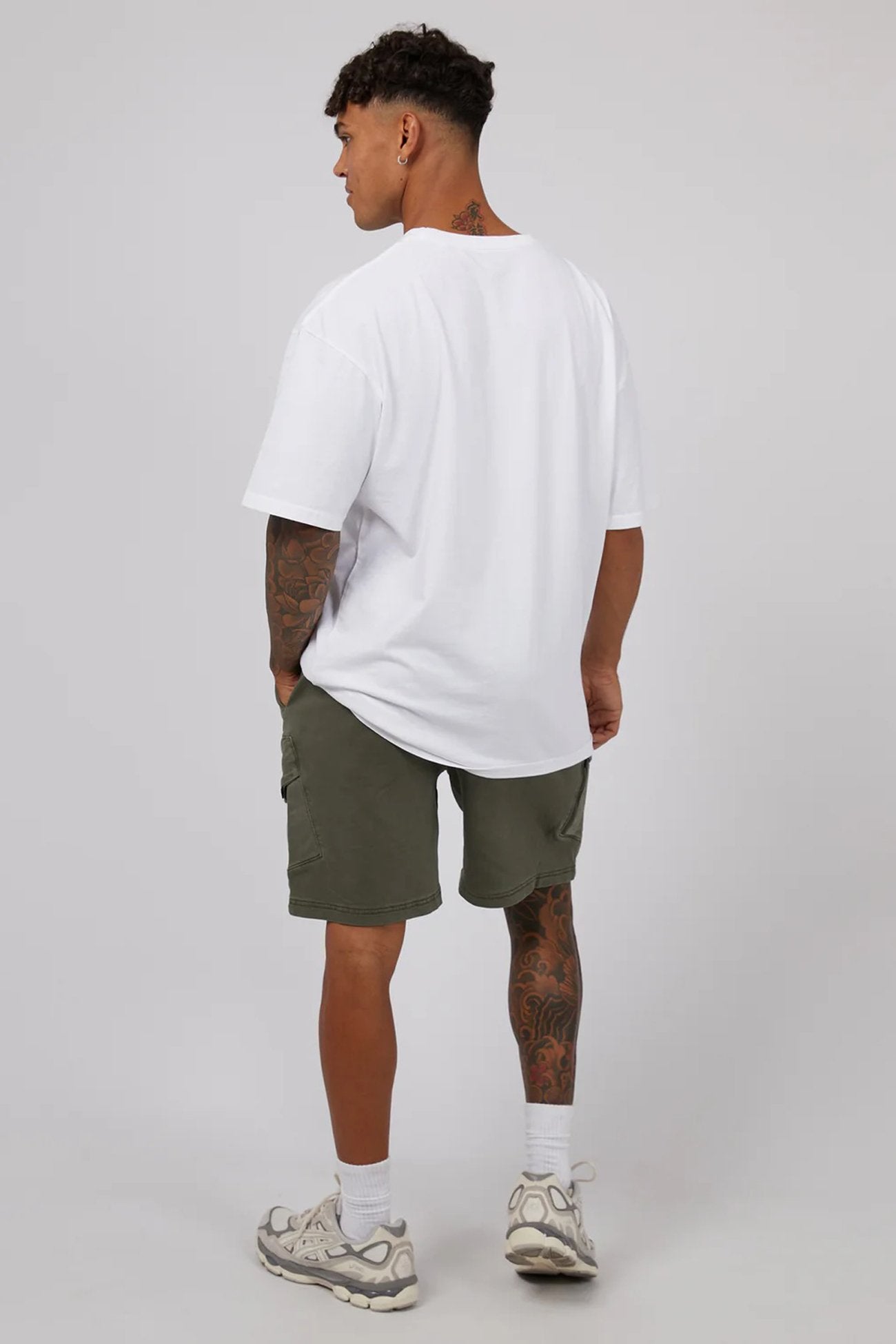 Gully Cargo Short Khaki