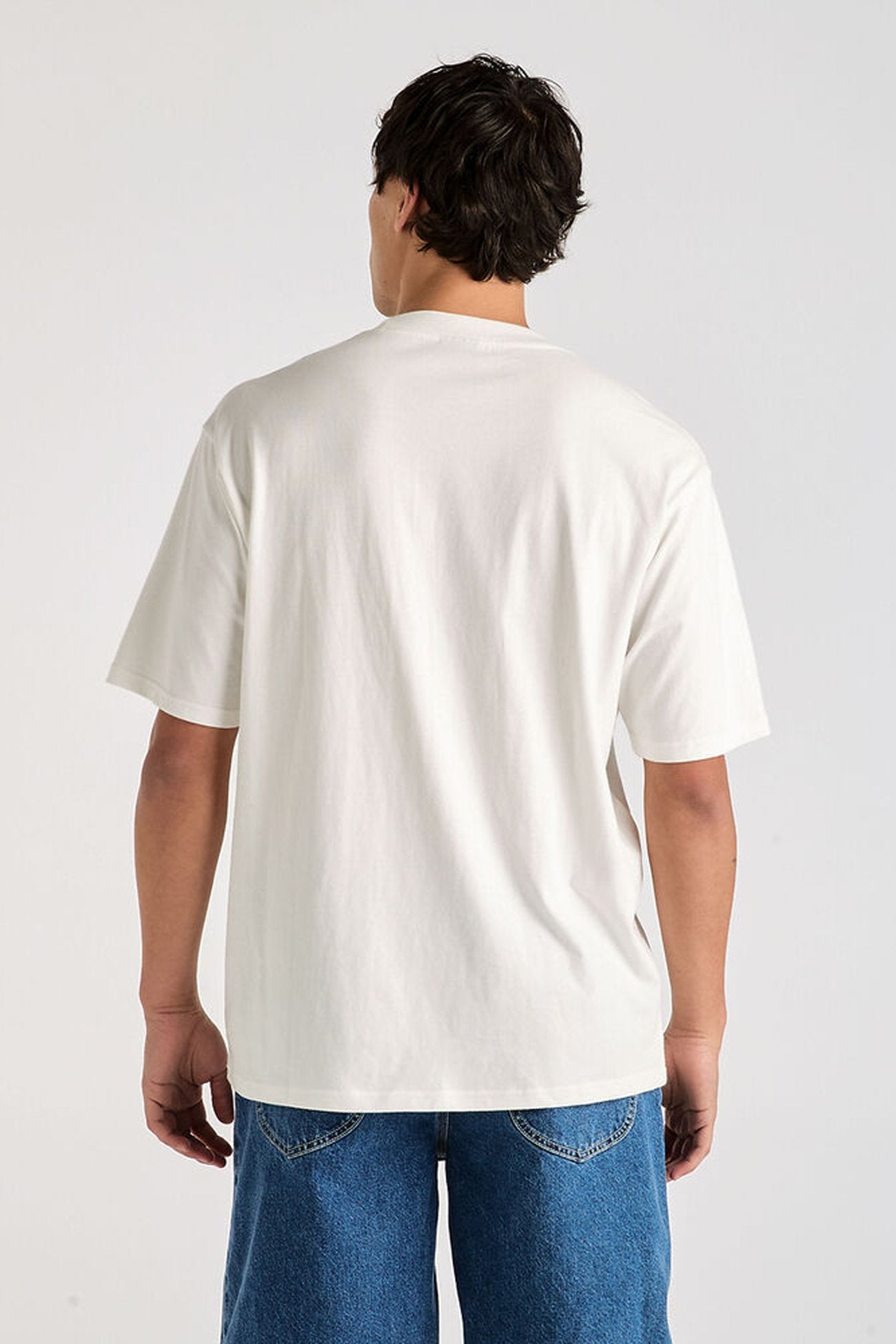 HD Lee Co Baggy Tee Vintage White