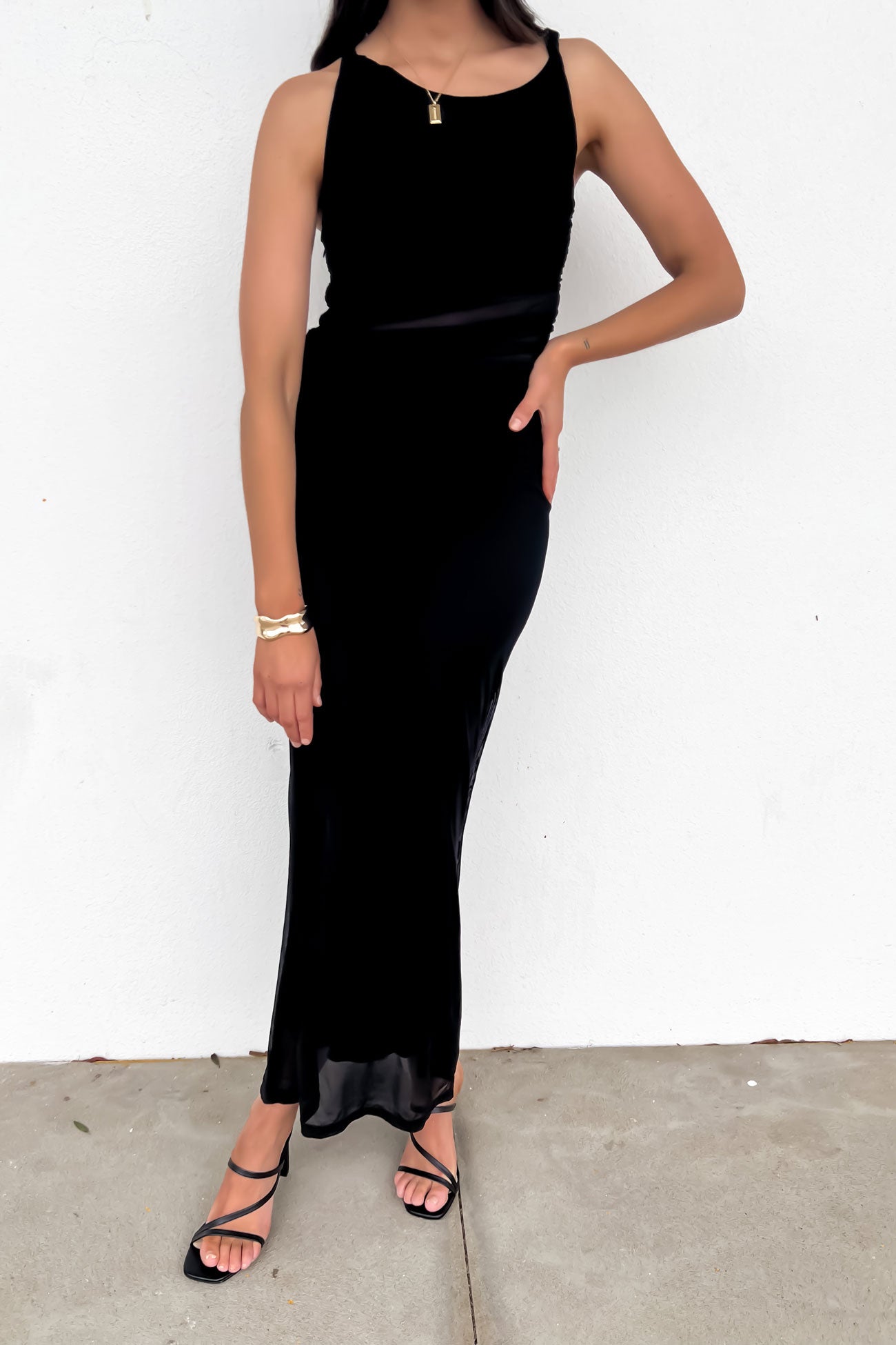 Halle Maxi Dress Black