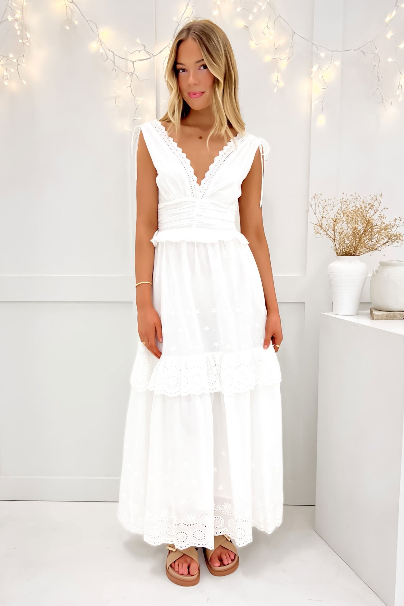 Harry Maxi Dress White