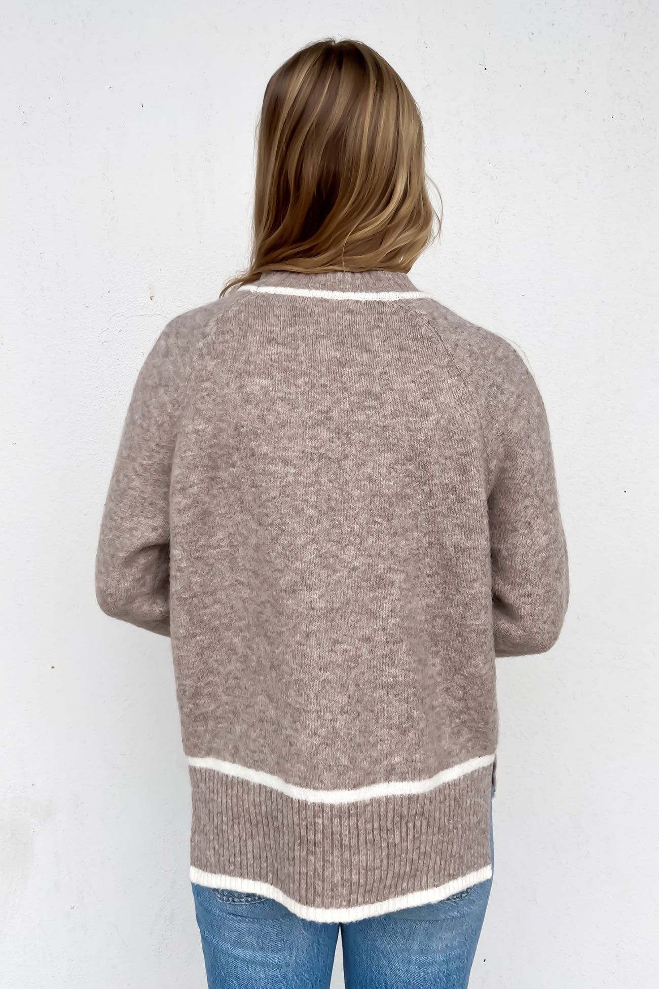 Hazel Knit Jumper Beige