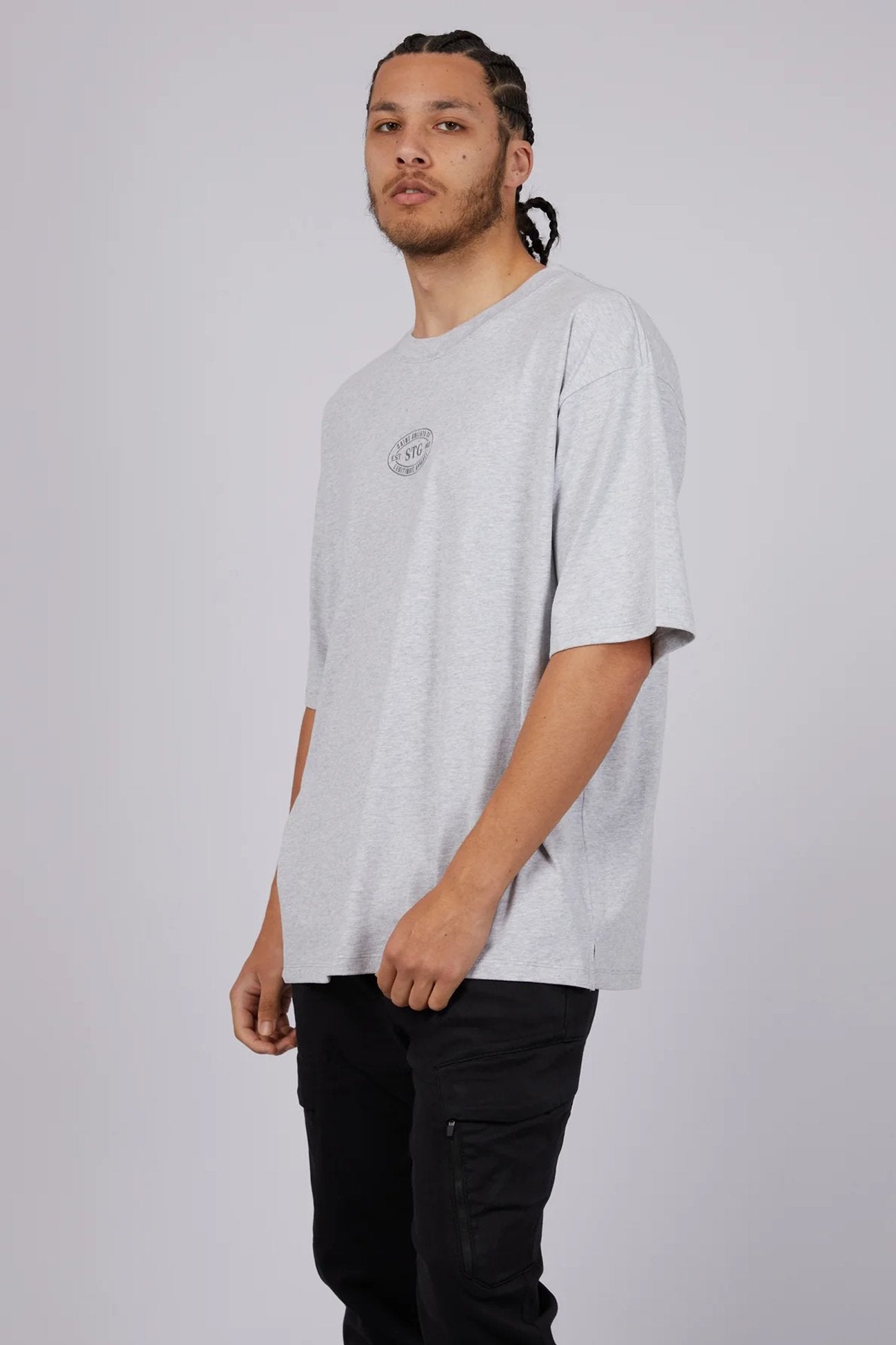 Heritage Tee Grey Marle