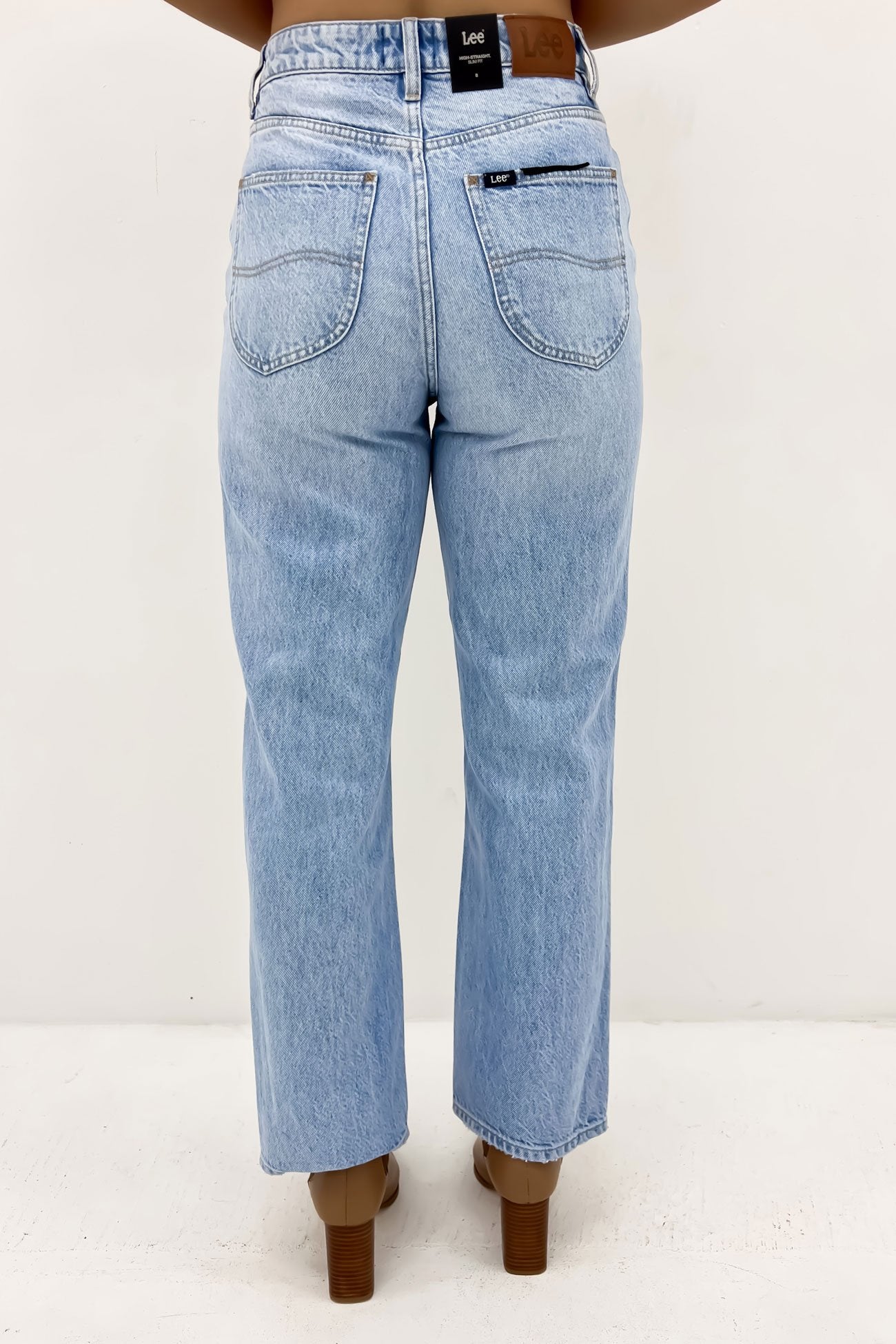 High Straight Jean Astoria Fade Petite