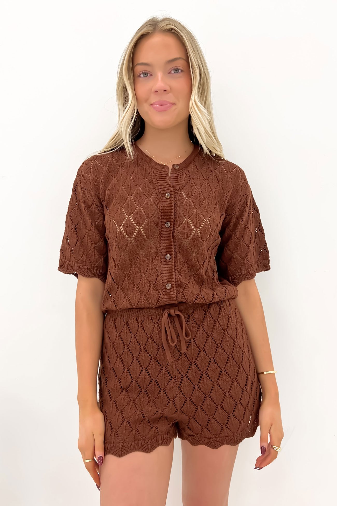 Hunter Playsuit Brown