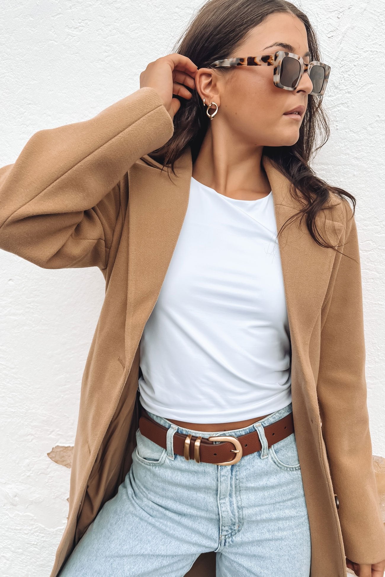 Aspen Trench Coat Tan