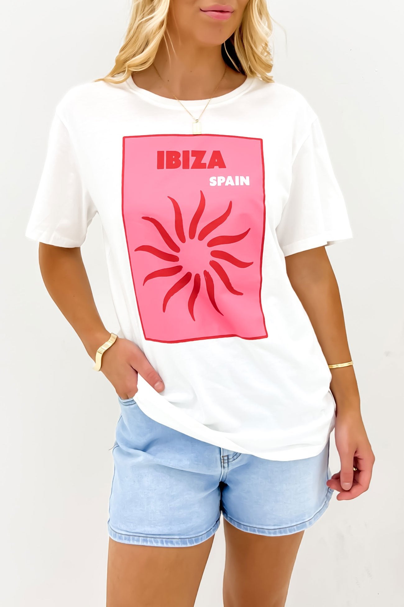 Ibiza Tee White