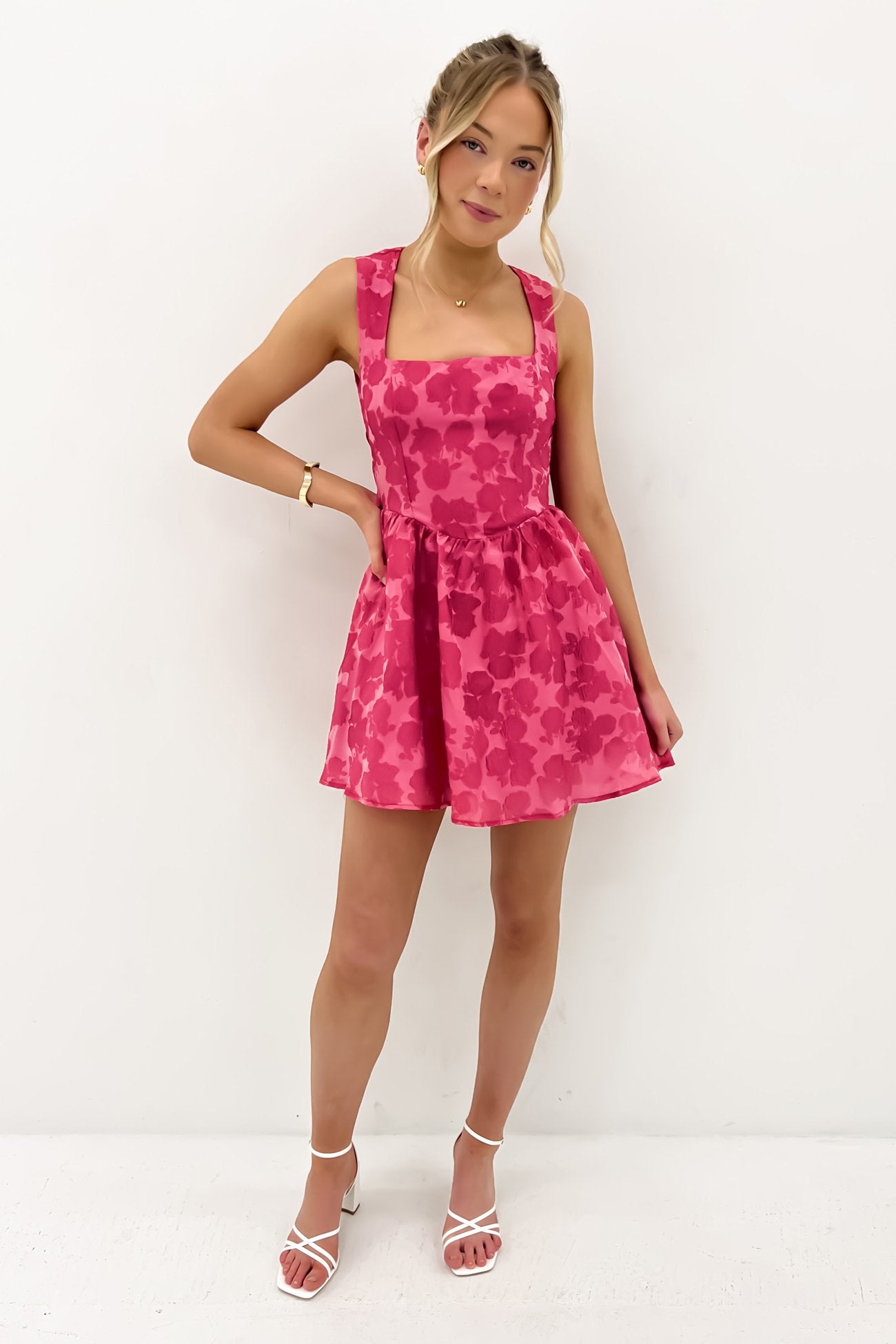 Indra Mini Dress Pink