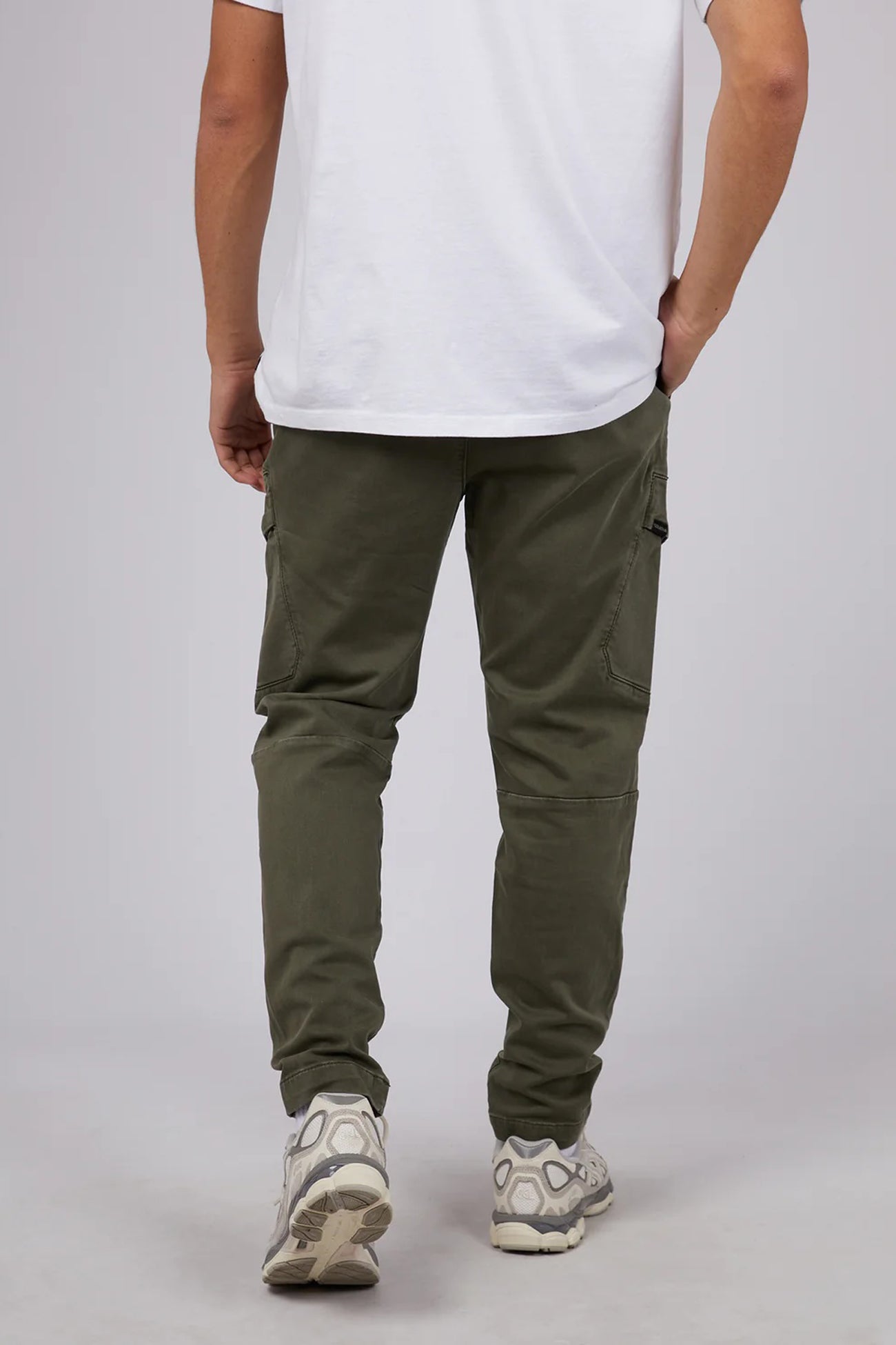 Inset Cargo Pant Khaki