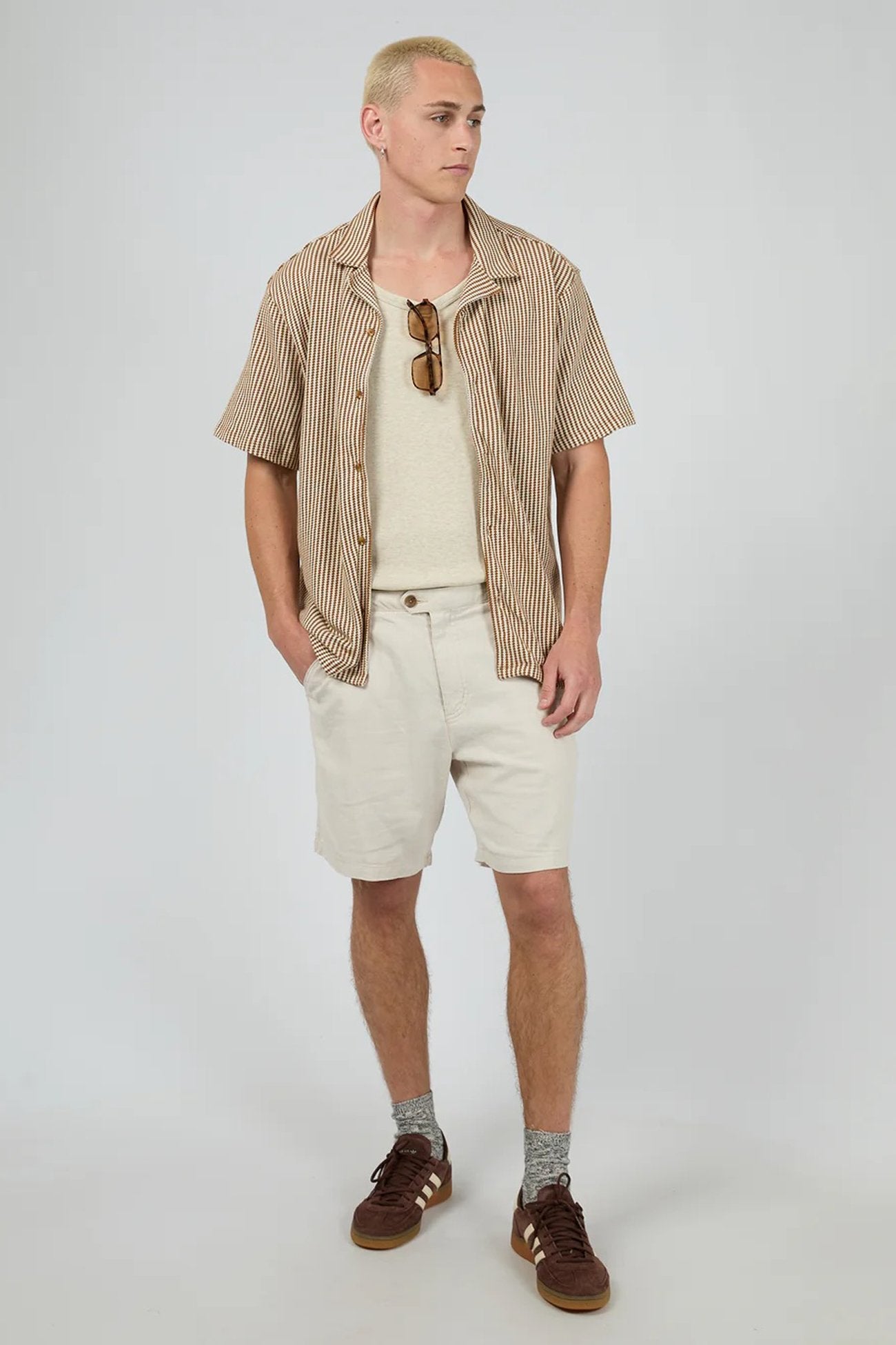 Jackson Short Sleeve Shirt Brown