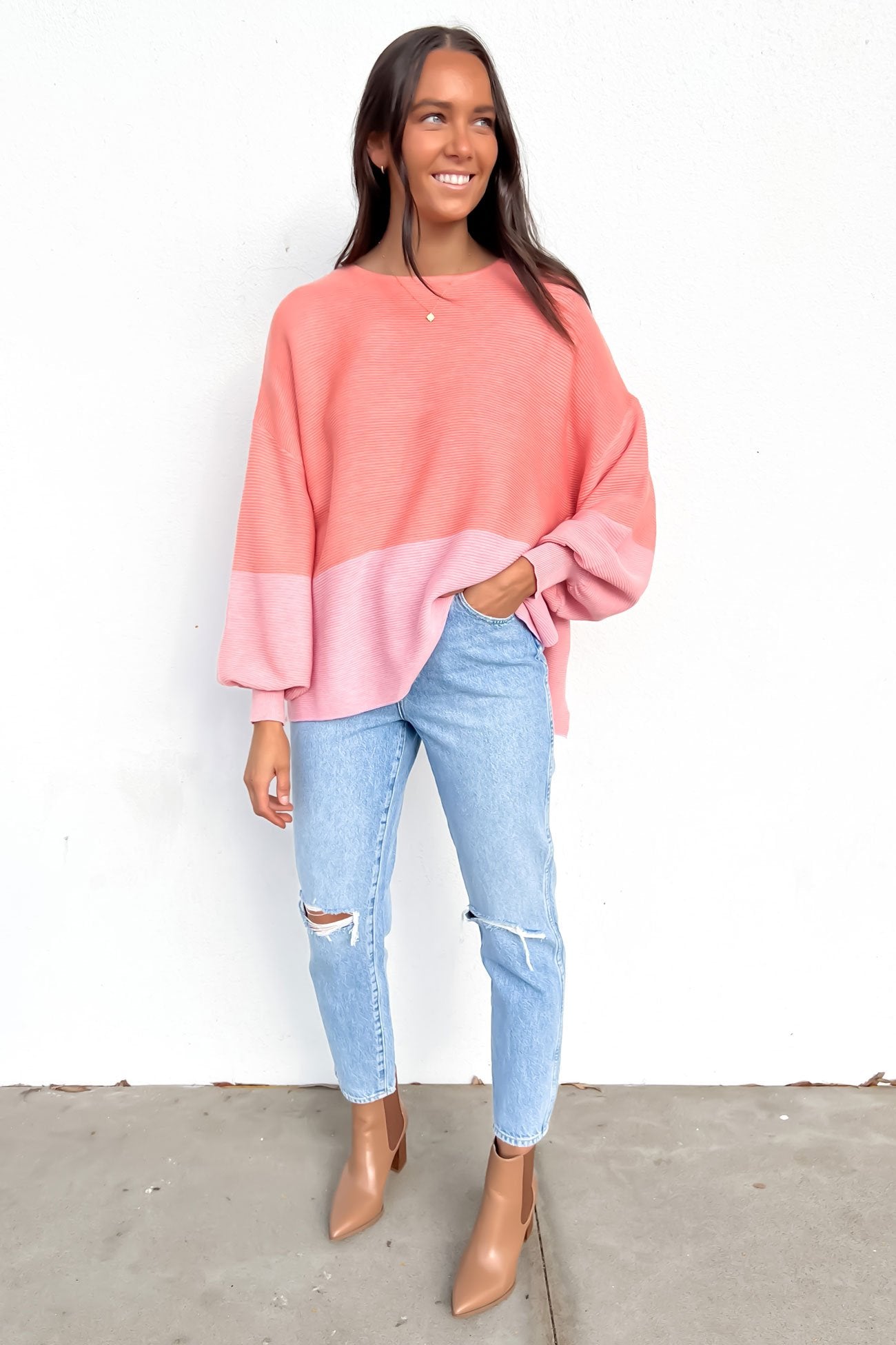 Jadson Knit Pink Multi