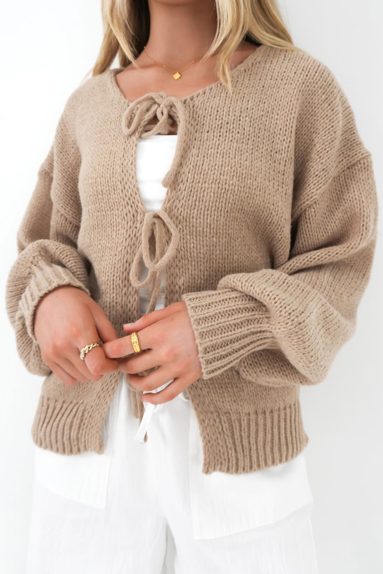 Jolie Cardigan Oatmeal