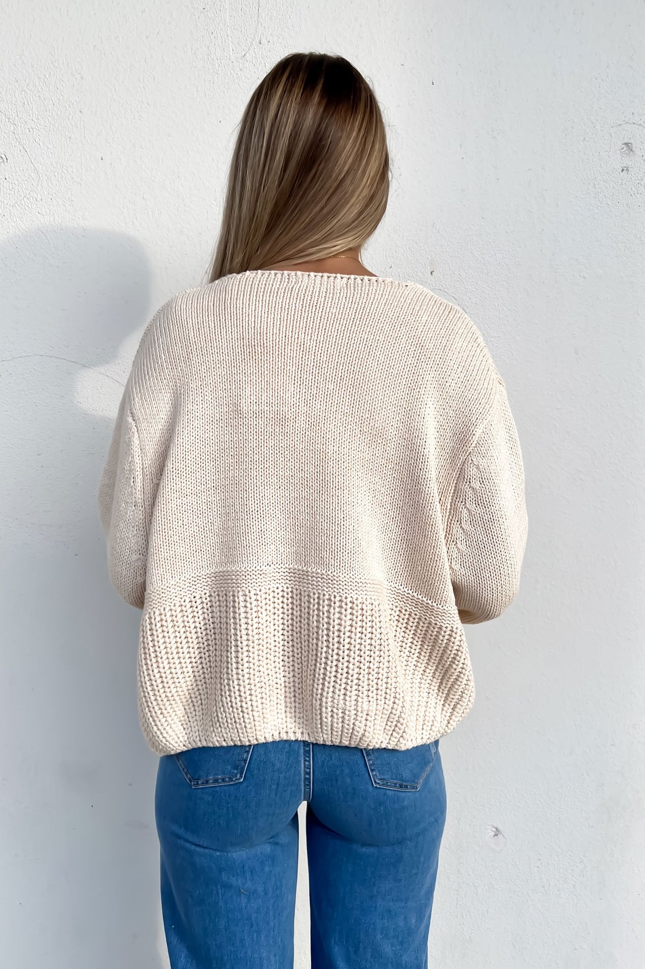 June Cardigan Cream