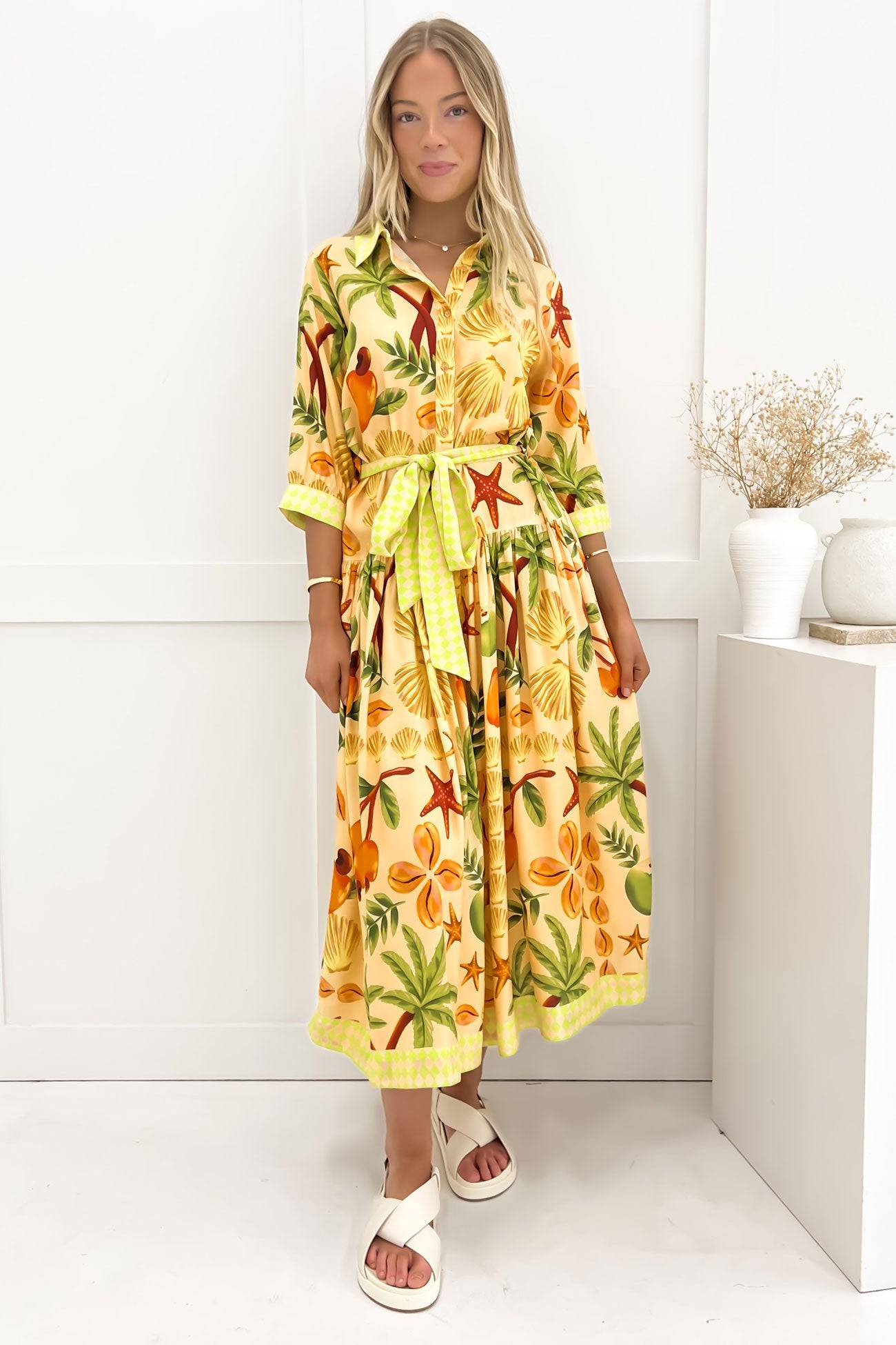 Juniper Midi Dress Fruitty