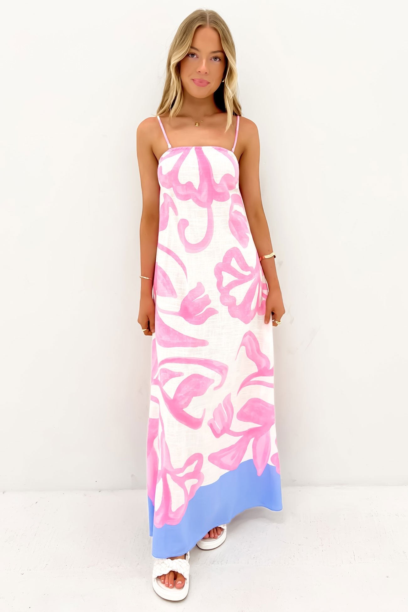 Keegan Midi Dress Lila