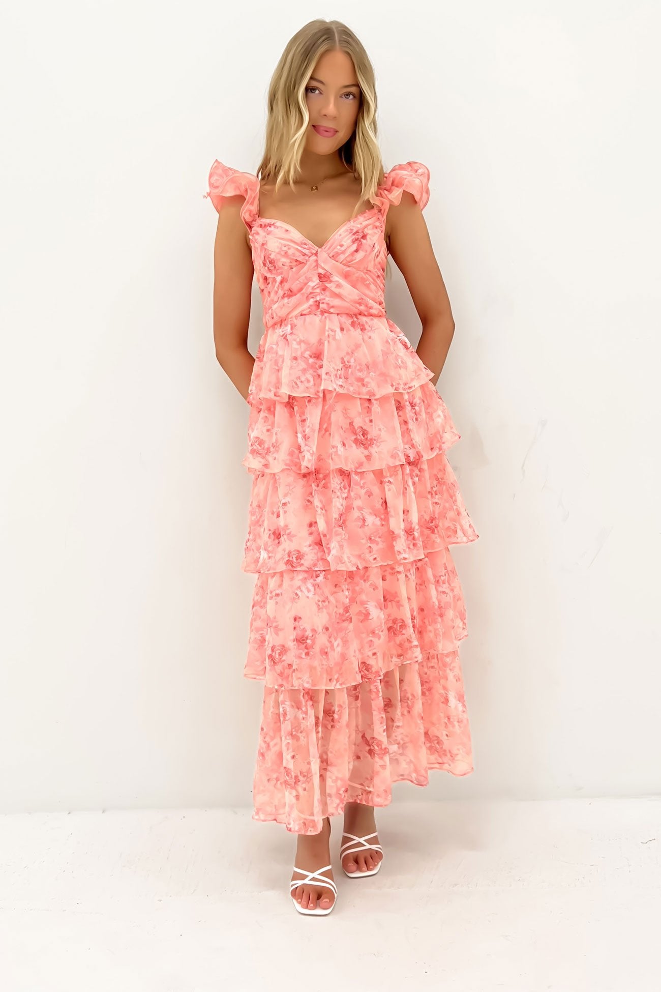 Keelan Maxi Dress Pink