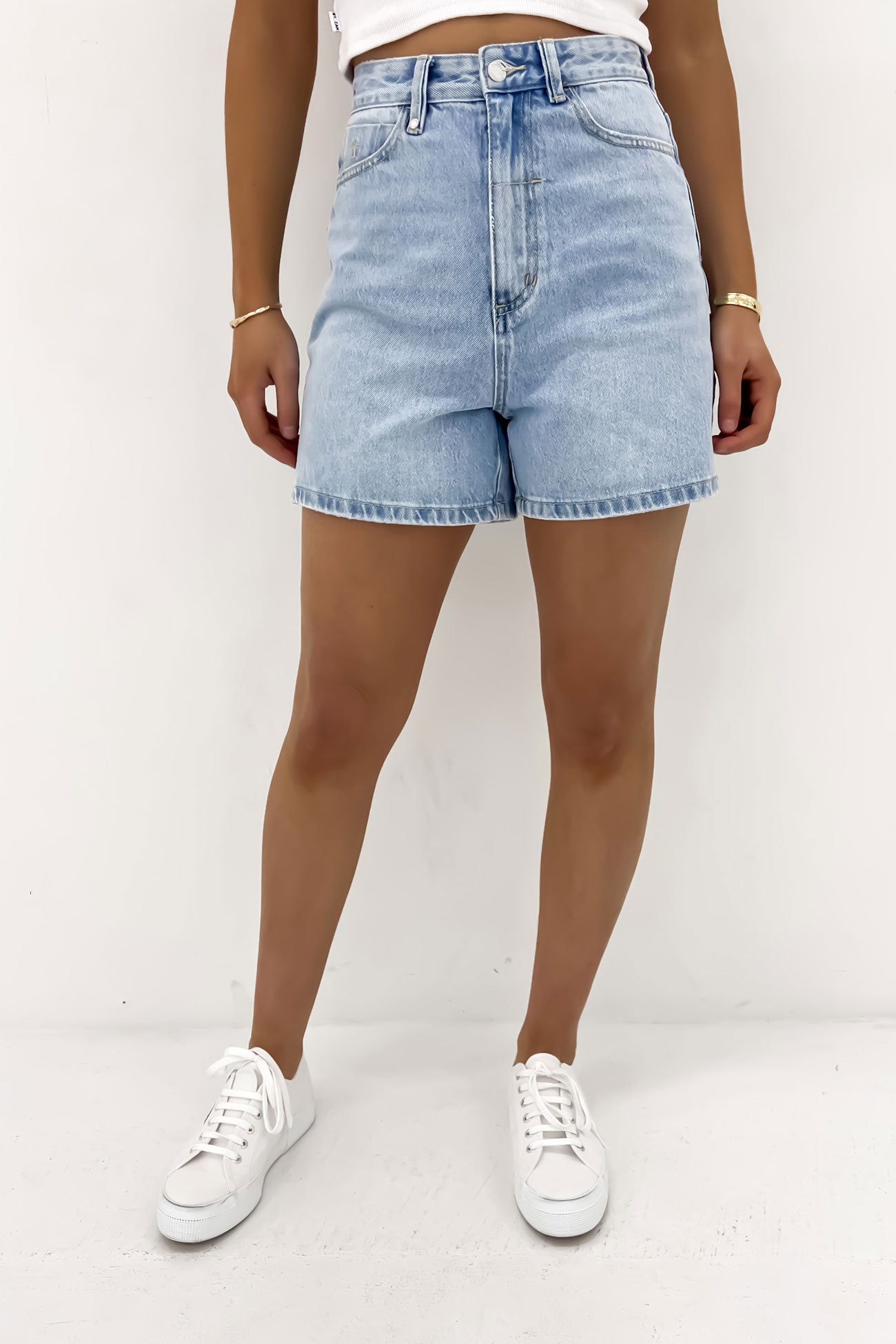 Koko Short Light Ash Blue