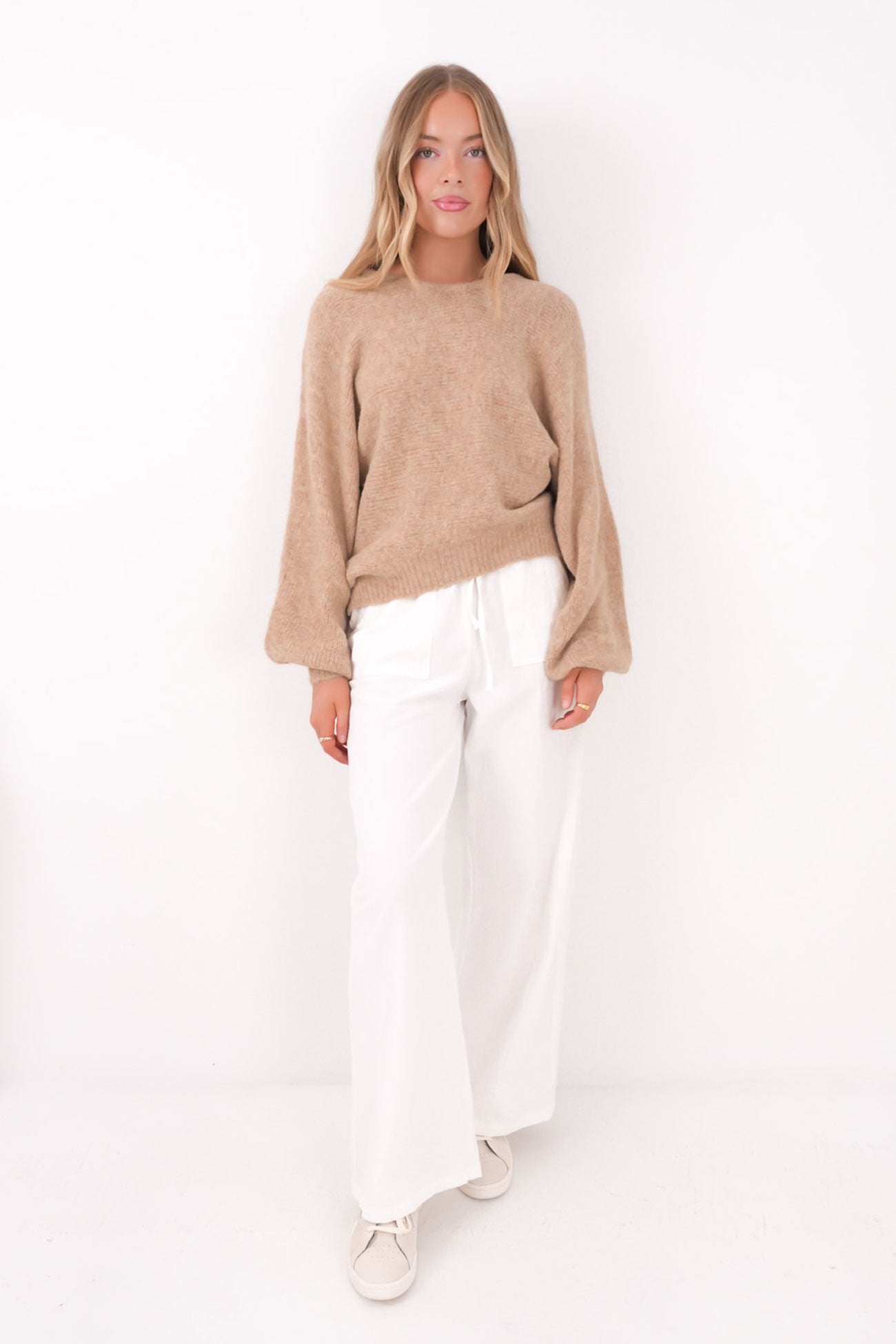 Korey Knit Jumper Oatmeal