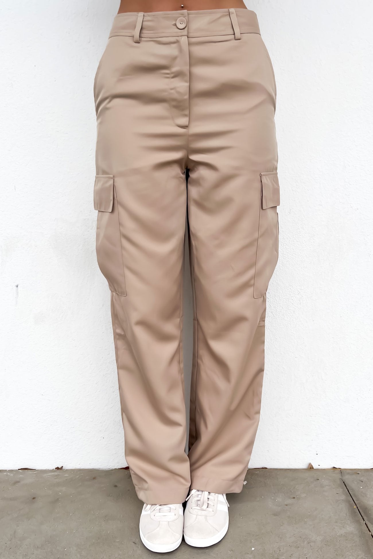 Kourtney Cargo Pant Beige