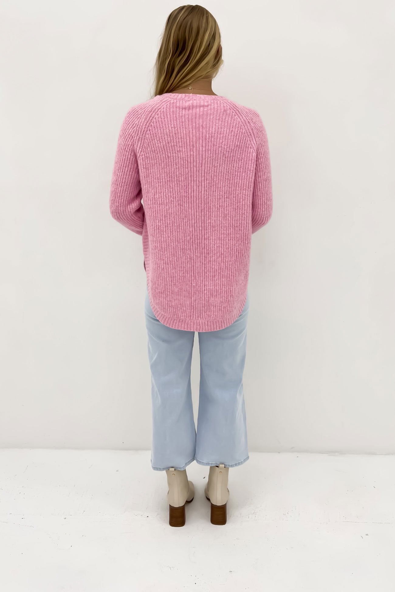 Kylie Knit Jumper Pink