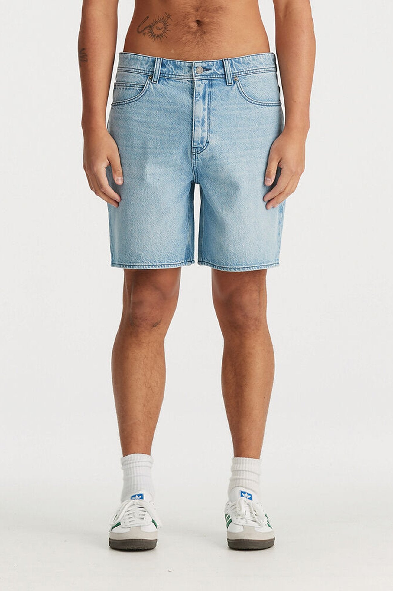 L-Four Baggy Short Emerge Indigo